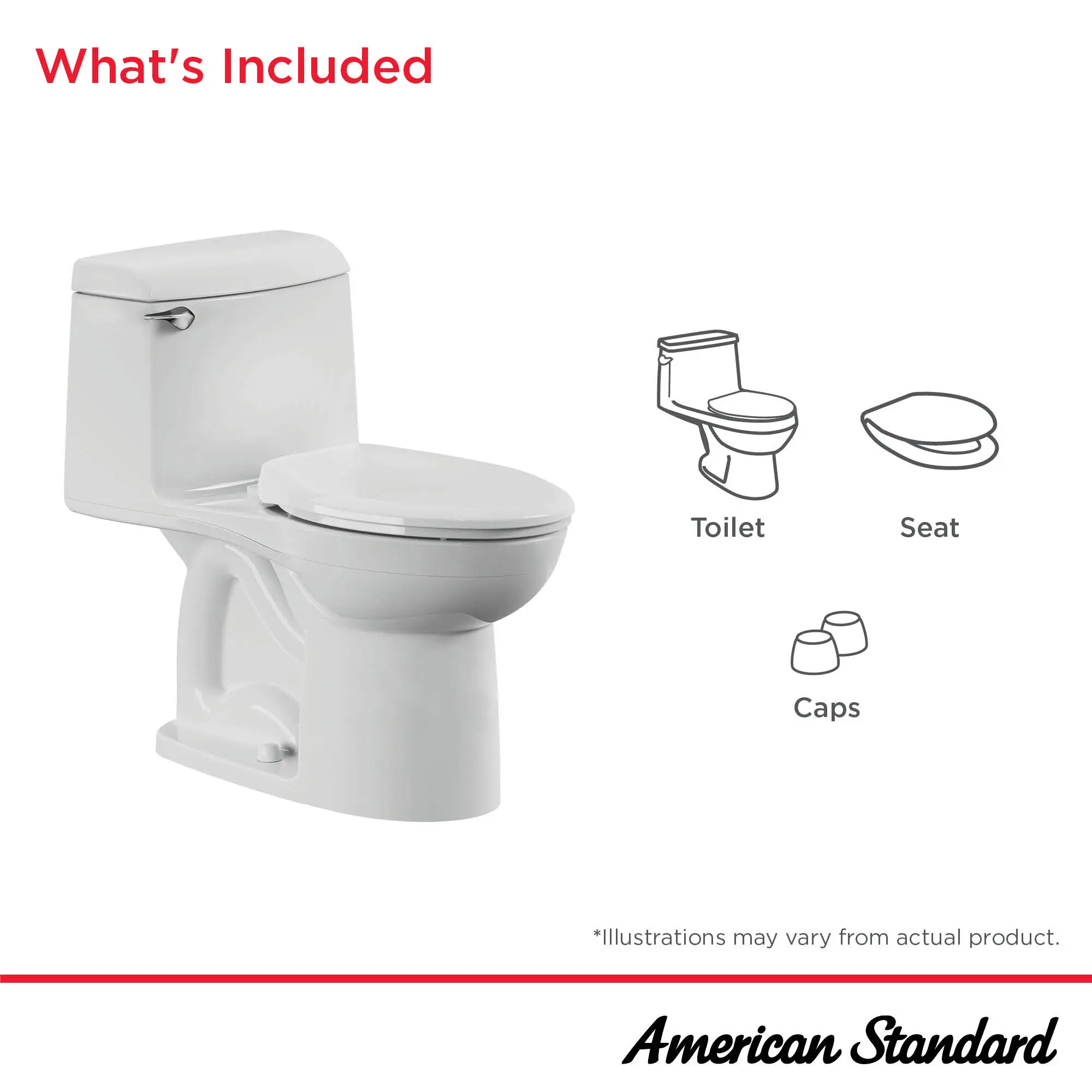 Champion® 4 One-Piece 1.6 gpf/6.0 Lpf Chair Height Elongated Toilet With Seat - Image 17