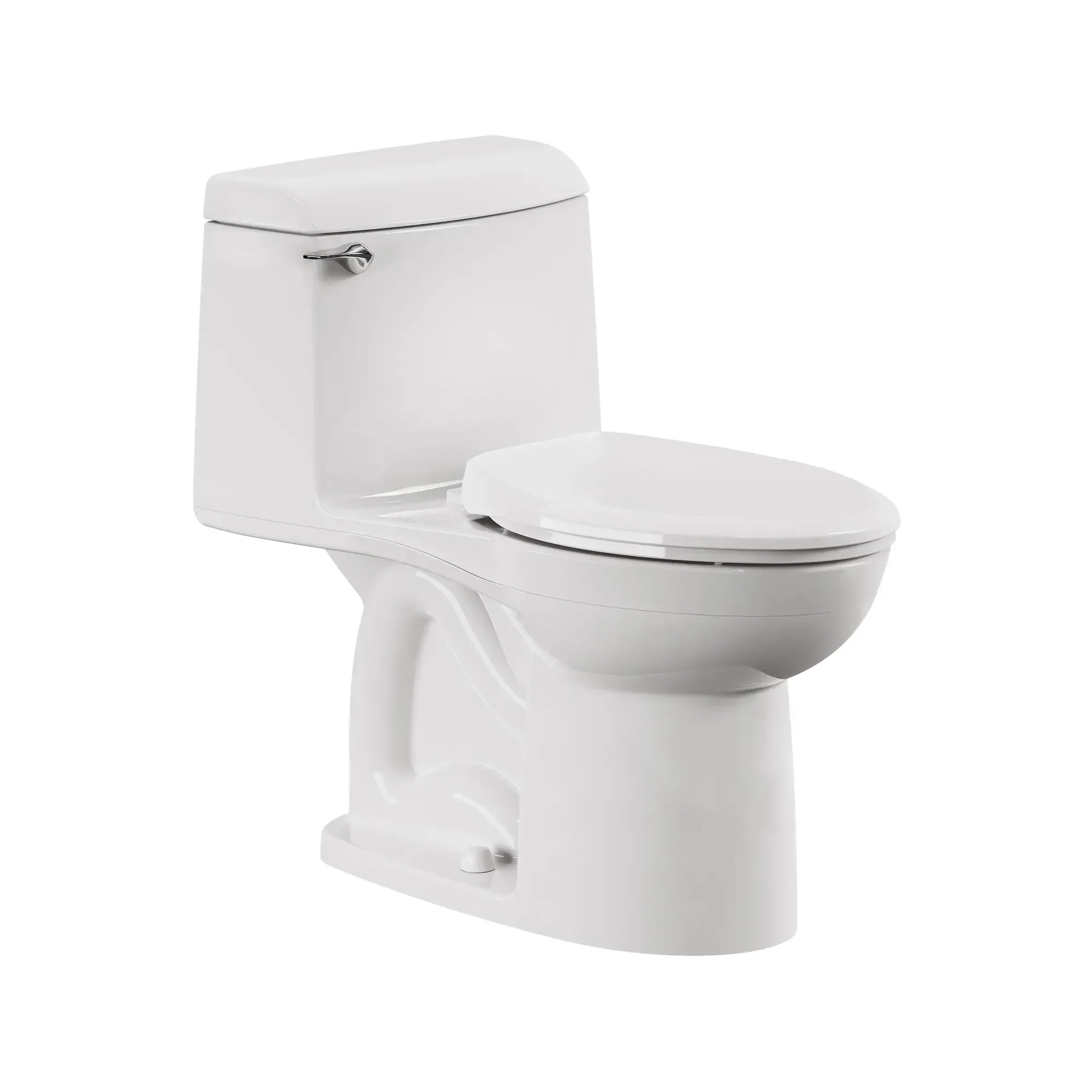 Champion® 4 One-Piece 1.6 gpf/6.0 Lpf Chair Height Elongated Toilet With Seat and Wax Ring - Image 6