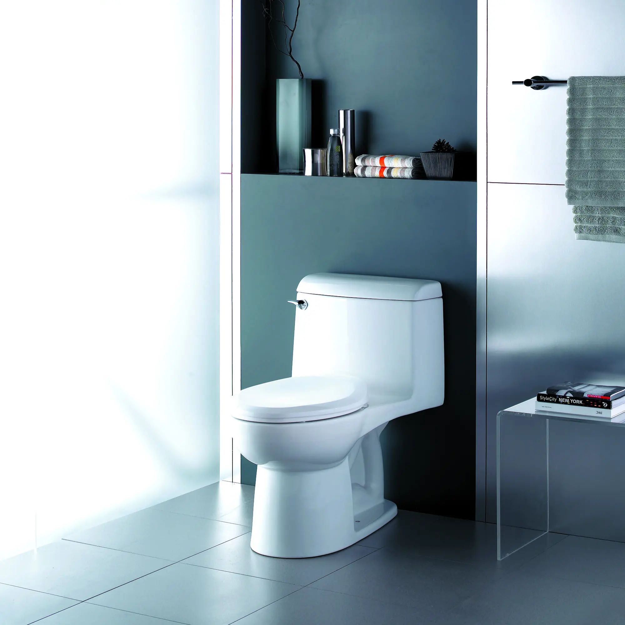 Champion® 4 One-Piece 1.6 gpf/6.0 Lpf Standard Height Elongated Toilet With Seat - Image 53