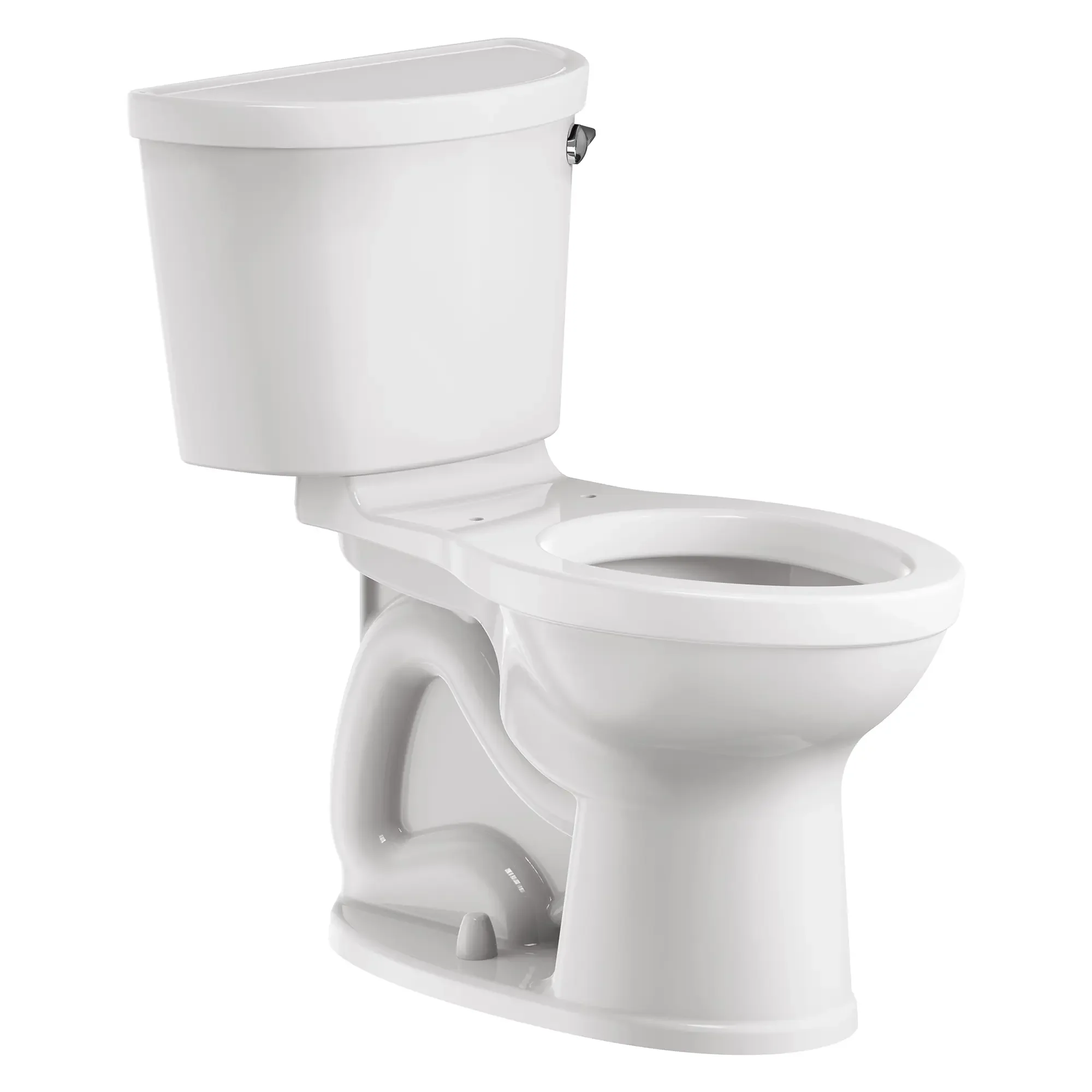 Champion® PRO Two-Piece 1.28 gpf/4.8 Lpf Chair Height Elongated Right-Hand Trip Lever Toilet Less Seat - Image 4