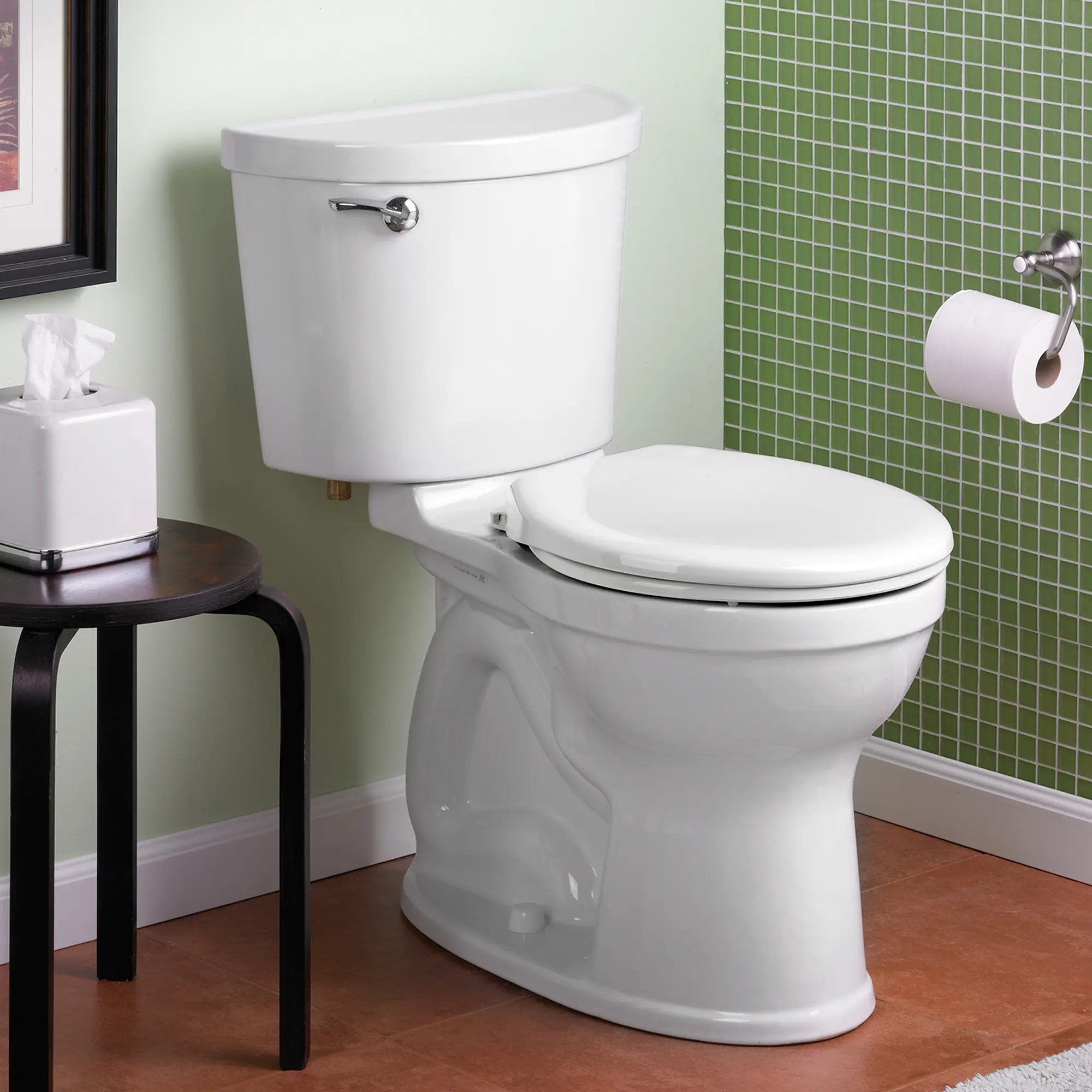 Champion® PRO Two-Piece 1.28 gpf/4.8 Lpf Chair Height Round Front Toilet Less Seat - Image 26
