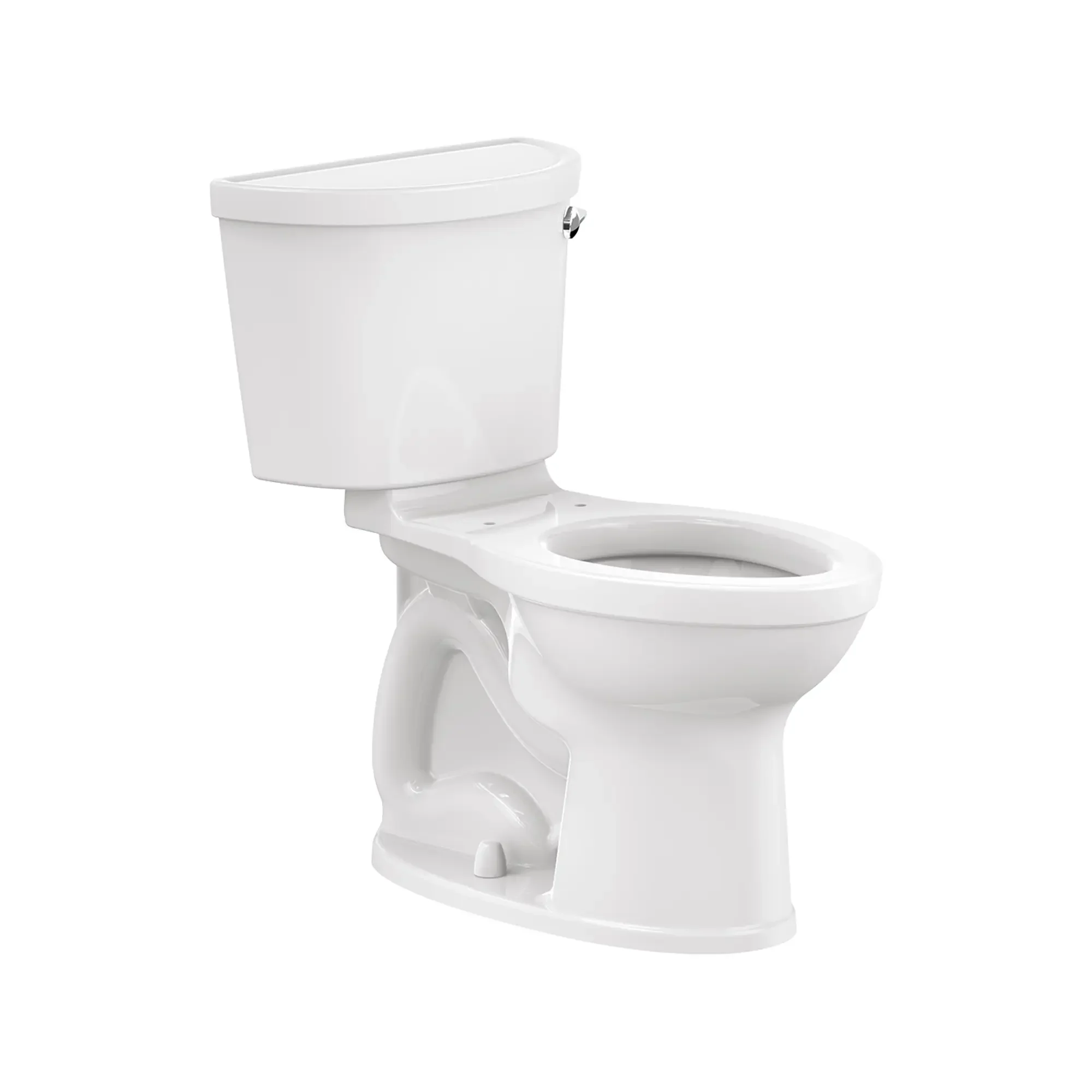 Champion® PRO Two-Piece 1.6 gpf/6.0 Lpf Chair Height Elongated Right-Hand Trip Lever Toilet Less Seat - Image 3