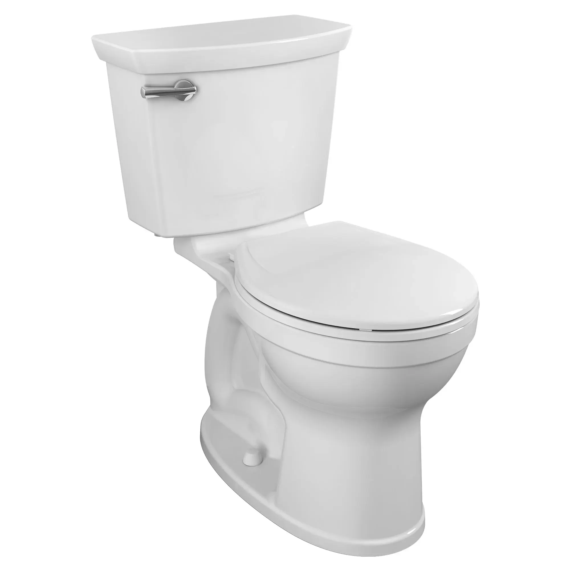 Champion Two-Piece 1.28 gpf/4.8 Lpf Chair Height Round Front Toilet with Seat - Image 3