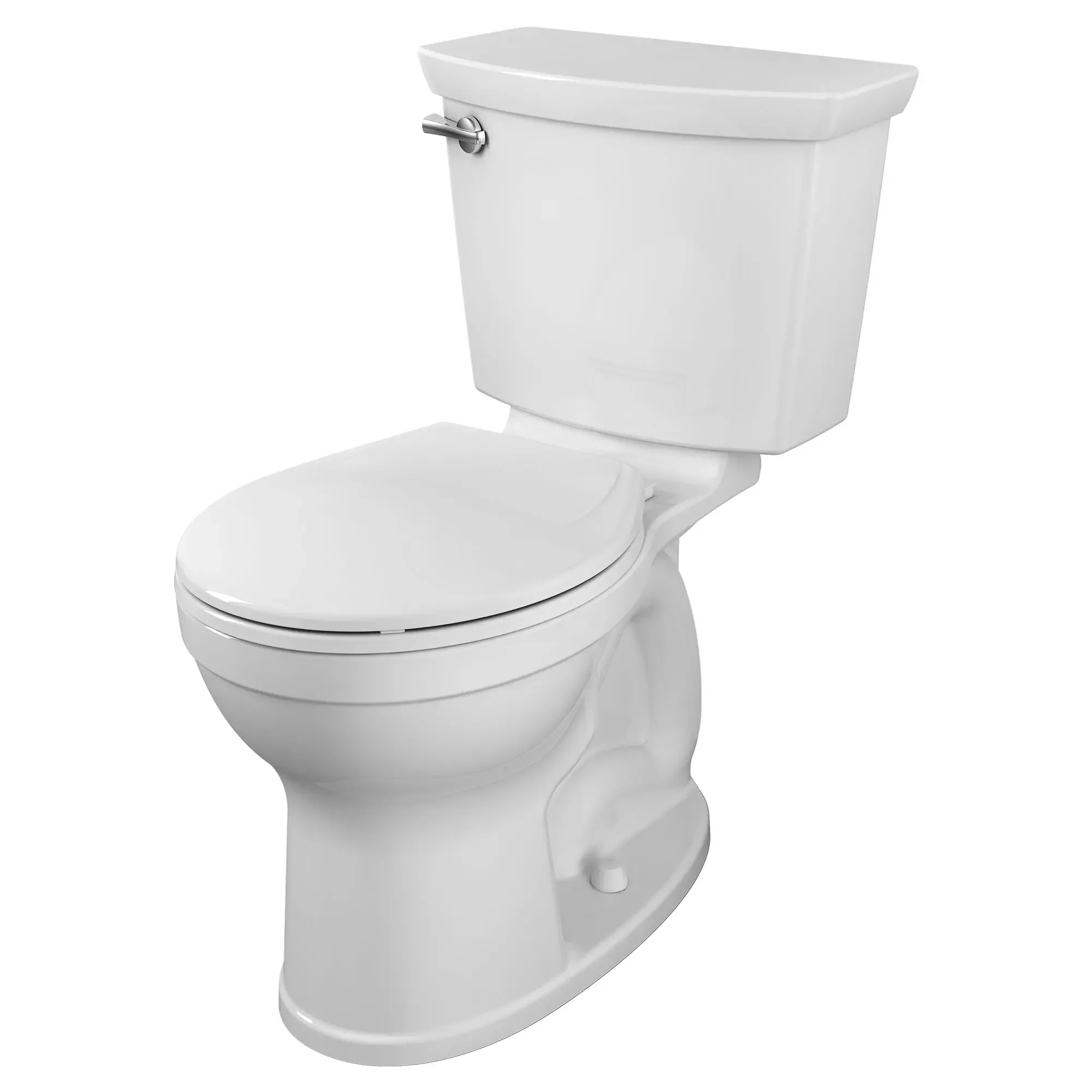 Champion Two-Piece 1.28 gpf/4.8 Lpf Chair Height Round Front Toilet with Seat - Image 4
