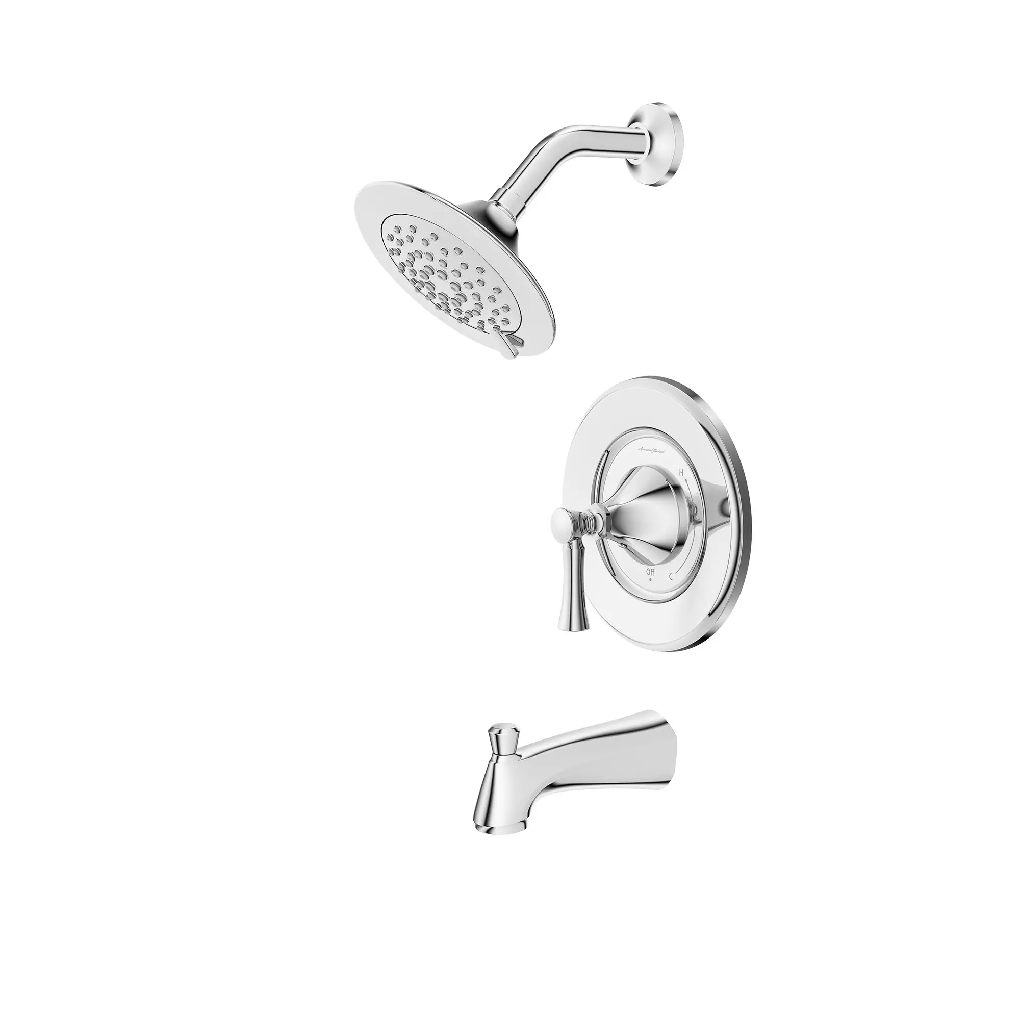 Chancellor® 1.8 gpm/6.8 L/min Tub and Shower Trim Kit With Ceramic Disc Valve Cartridge and Lever Handle - Image 12