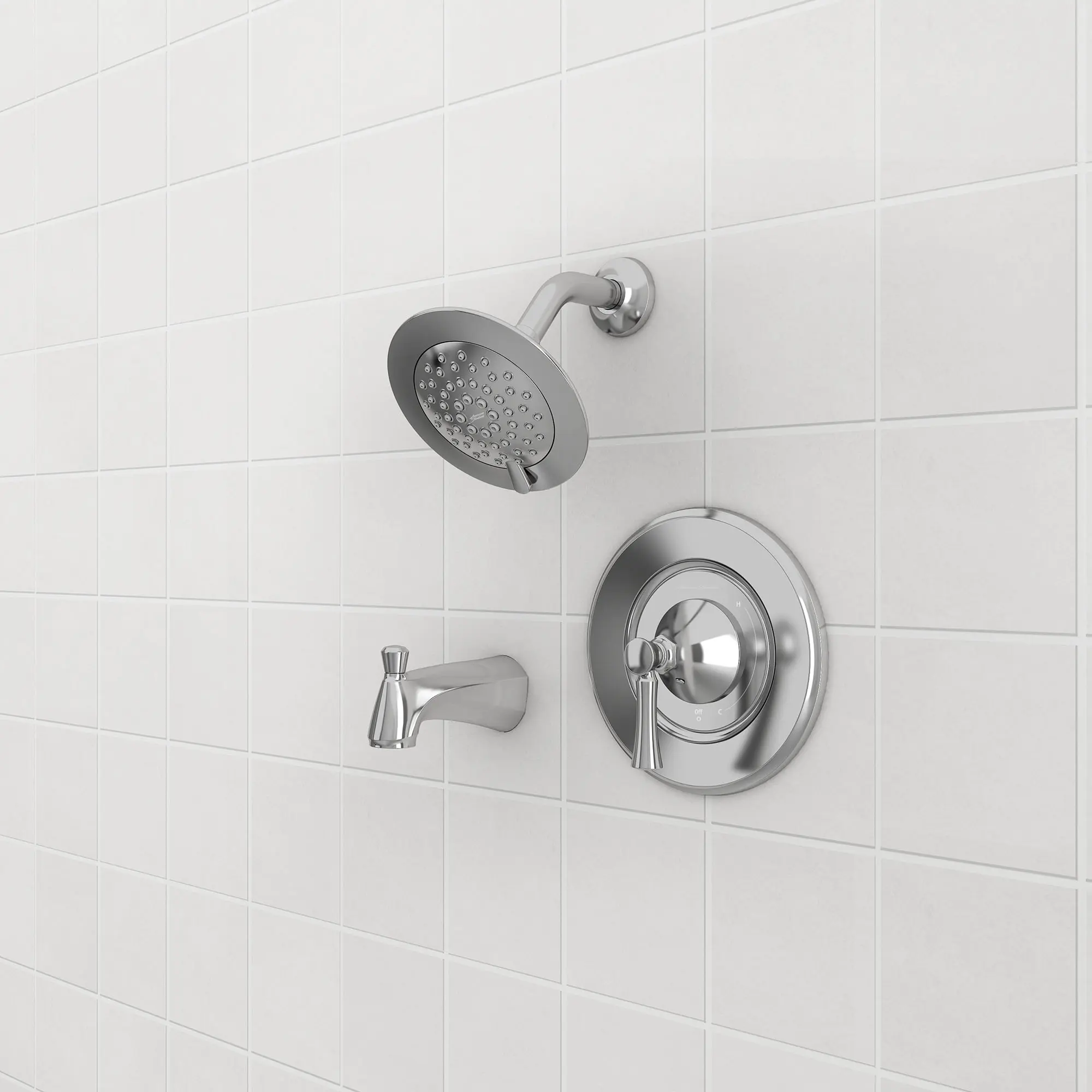 Chancellor® 1.8 gpm/6.8 L/min Tub and Shower Trim Kit With Ceramic Disc Valve Cartridge and Lever Handle - Image 5