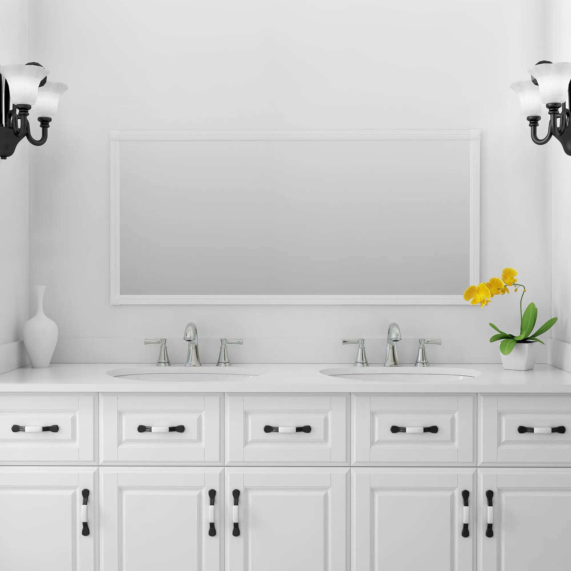 Chancellor® 8-Inch Widespread 2-Handle Bathroom Faucet 1.2 gpm/4.5 L/min With Lever Handles - Image 6