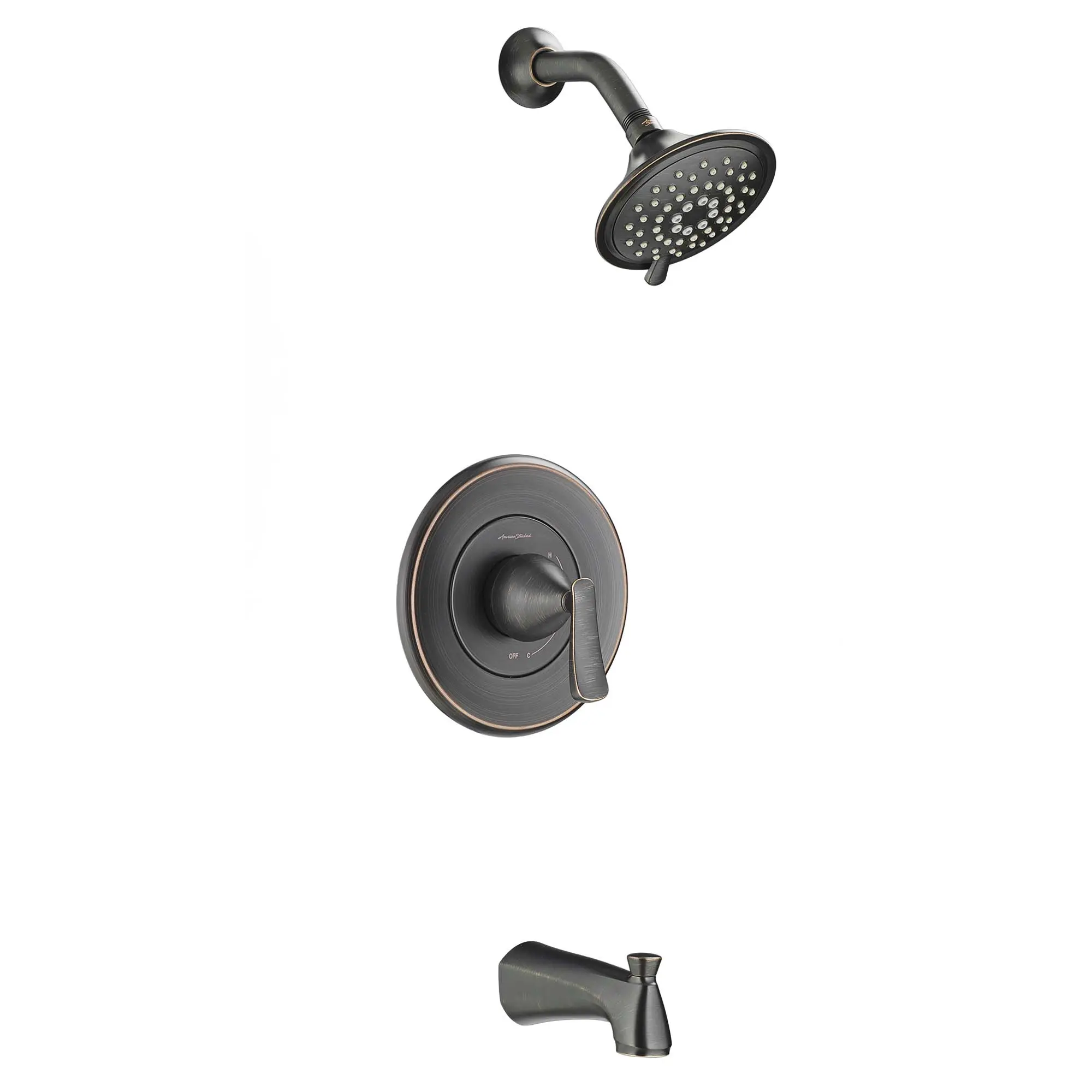 Chatfield® 2.0 GPM Tub and Shower Trim Kit With 3-Function Showerhead, Ceramic Disc Valve Cartridge With Lever Handle - Image 7