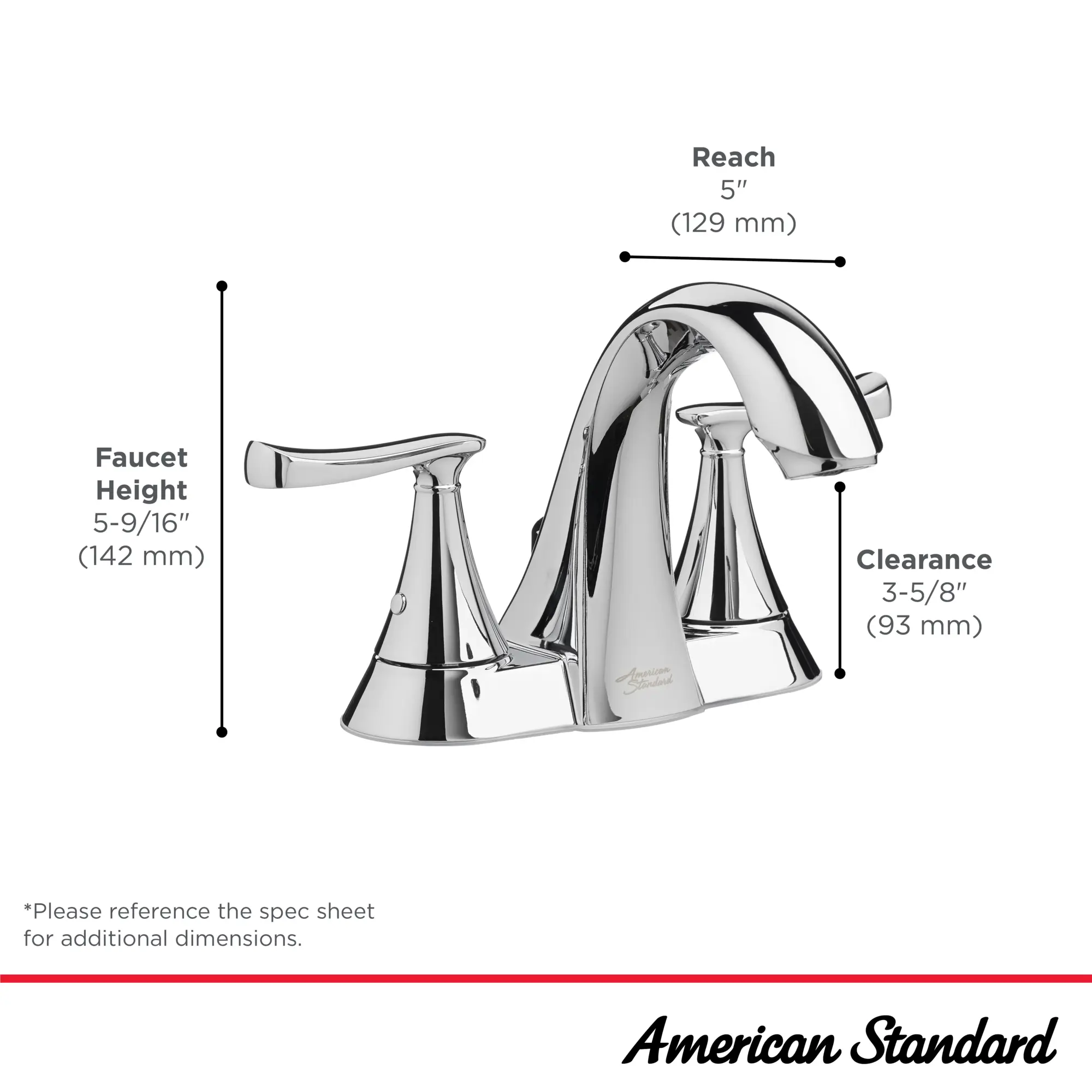Chatfield® 4-Inch Centerset 2-Handle Bathroom Faucet 1.2 gpm/4.5 L/min With Lever Handles - Image 25