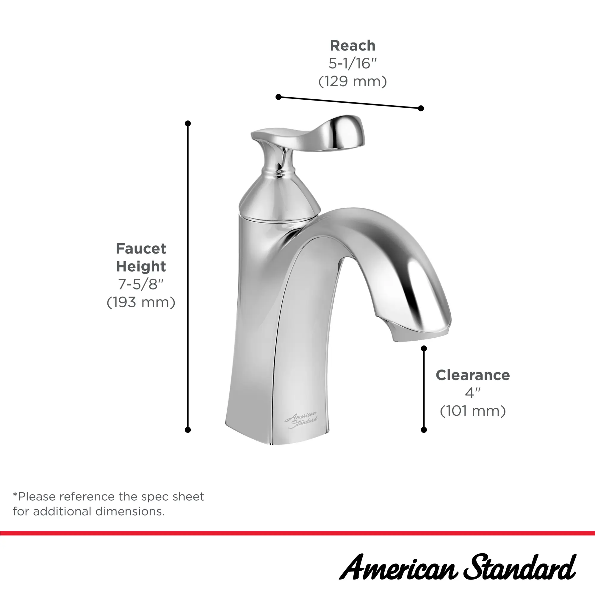 Chatfield® Single Hole Single-Handle Bathroom Faucet 1.2 gpm/4.5 L/min With Lever Handle - Image 31