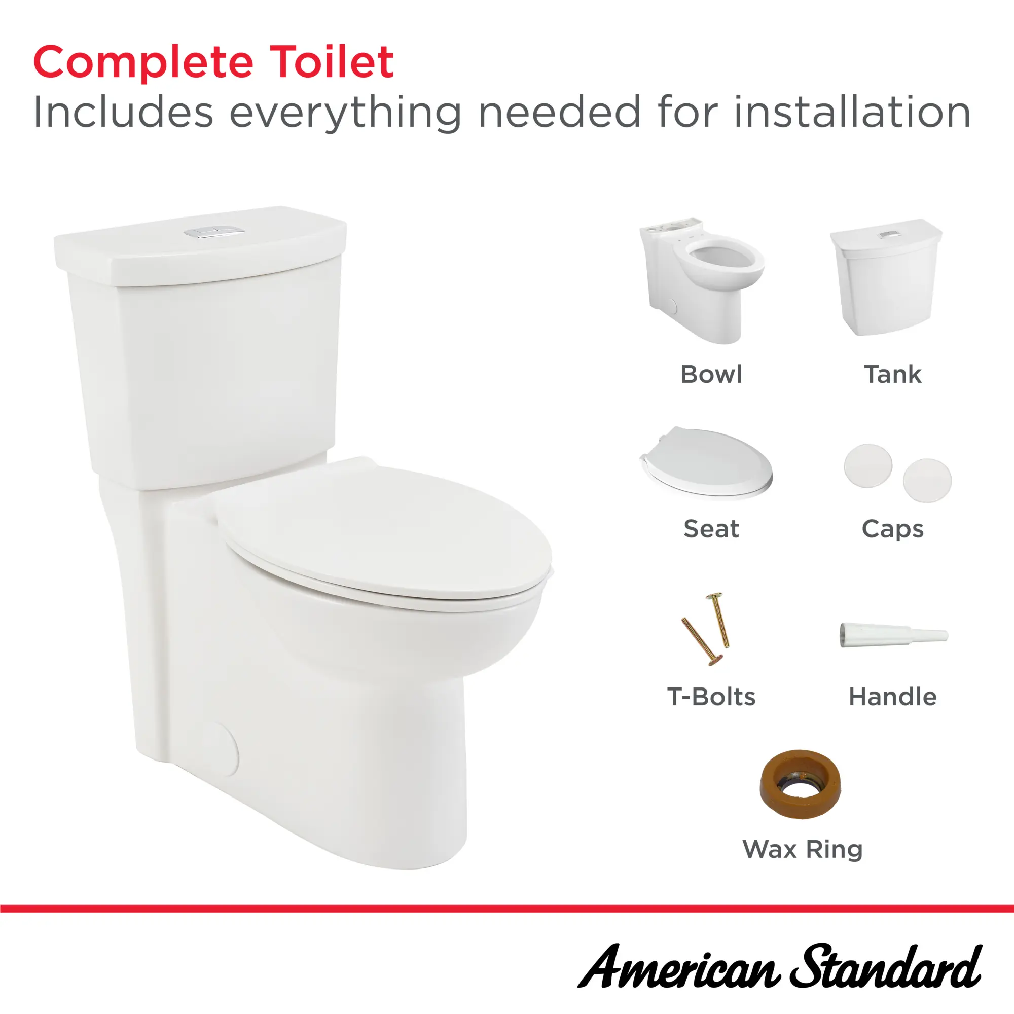 Clean 1.1 GPF/4.1 LPF 1.6 GPF/6.0 LPF Dual Flush Chair Height Elongated-Front 12-in. Rough-In Toilet with Seat - Image 23