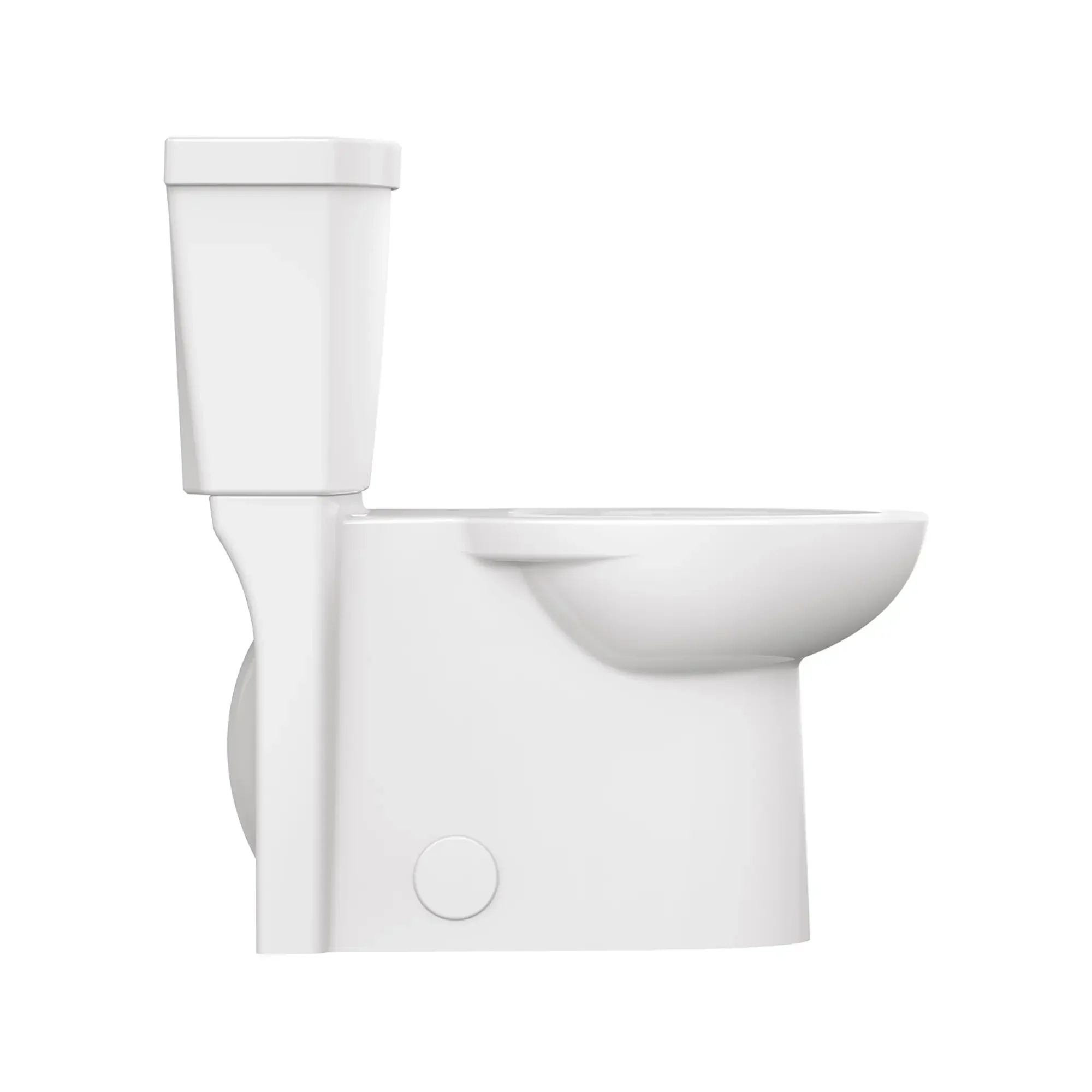 Clean 1.1 GPF/4.1 LPF 1.6 GPF/6.0 LPF Dual Flush Chair Height Elongated-Front 12-in. Rough-In Toilet with Seat - Image 4