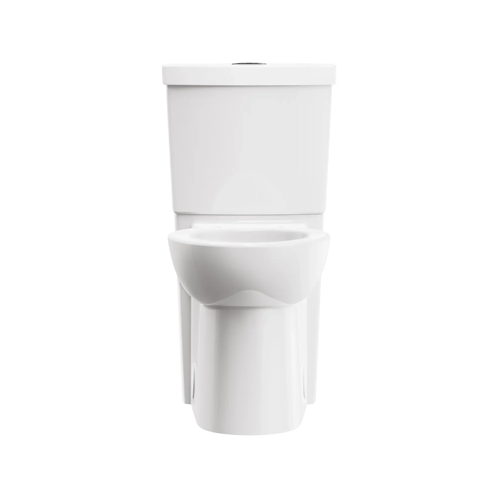 Clean 1.1 GPF/4.1 LPF 1.6 GPF/6.0 LPF Dual Flush Chair Height Elongated-Front 12-in. Rough-In Toilet with Seat - Image 5