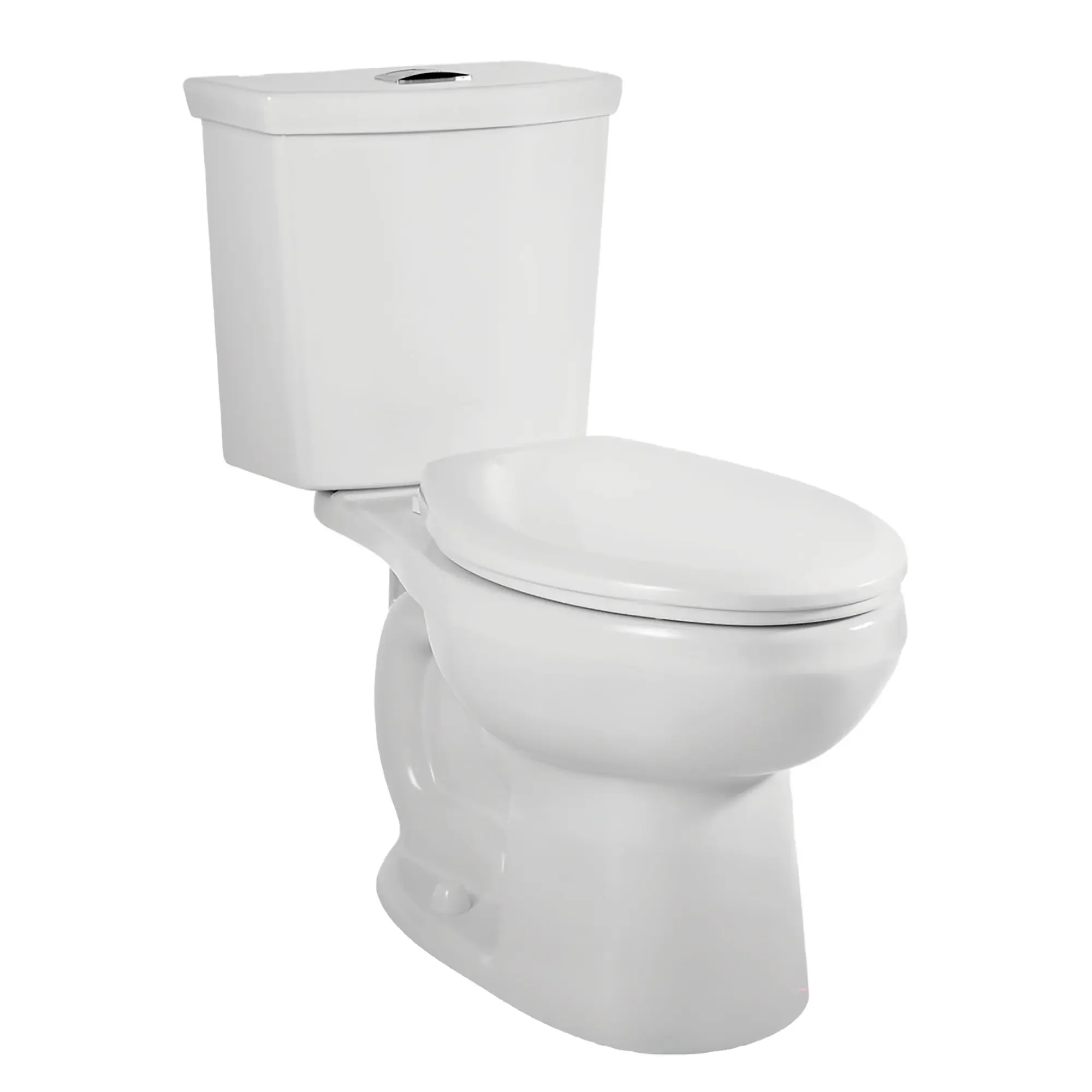 Clean Siphonic 1.6 GPF/6.0 LPF 1.0 GPF/3.8 LPF Dual Flush 16-1/2-in. Elongated-Front Toilet with Seat - Image 2