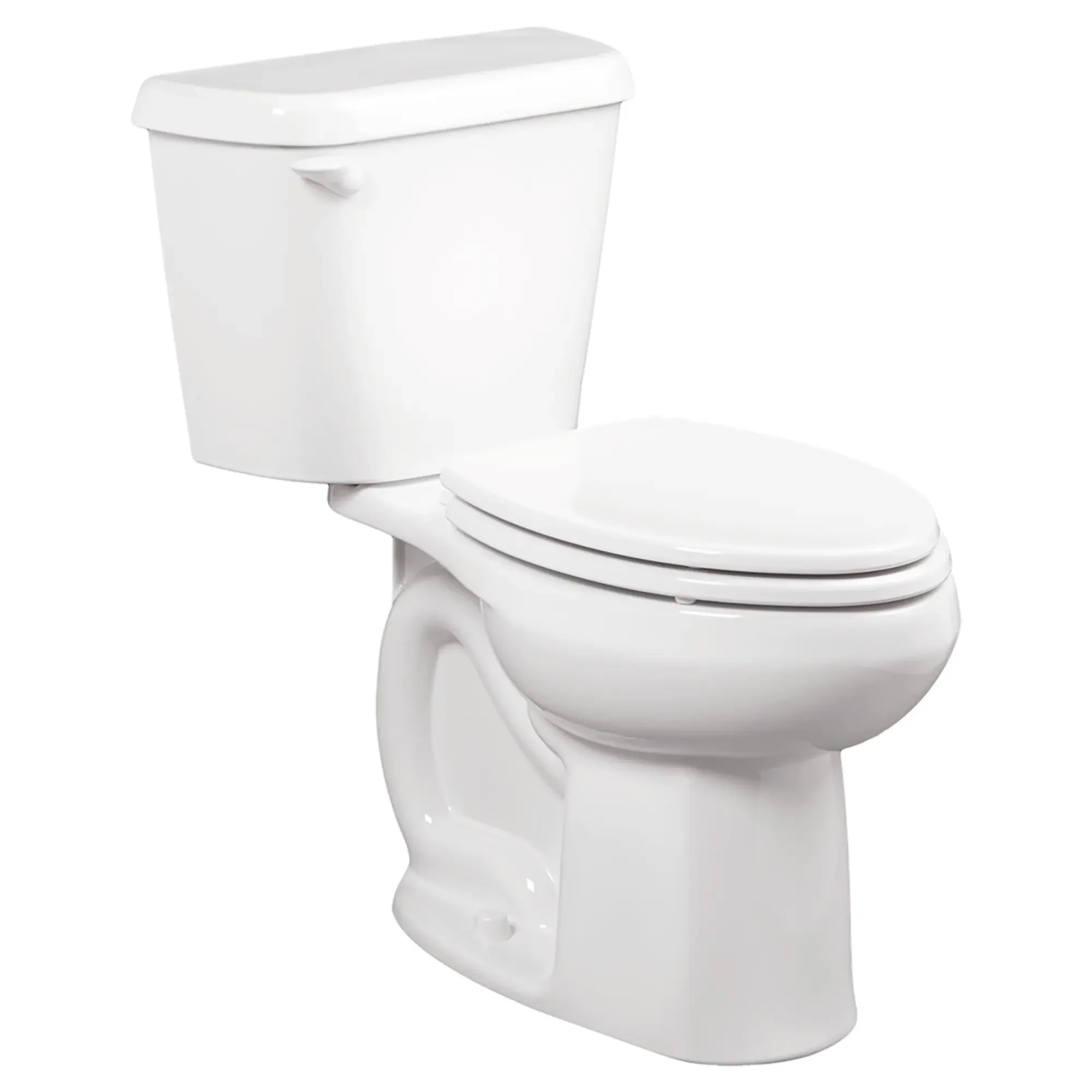 Colony 1.28 GPF/4.8 LPF Left Trip Lever 16-1/2-in. Elongated-Front Toilet with Seat - Image 2