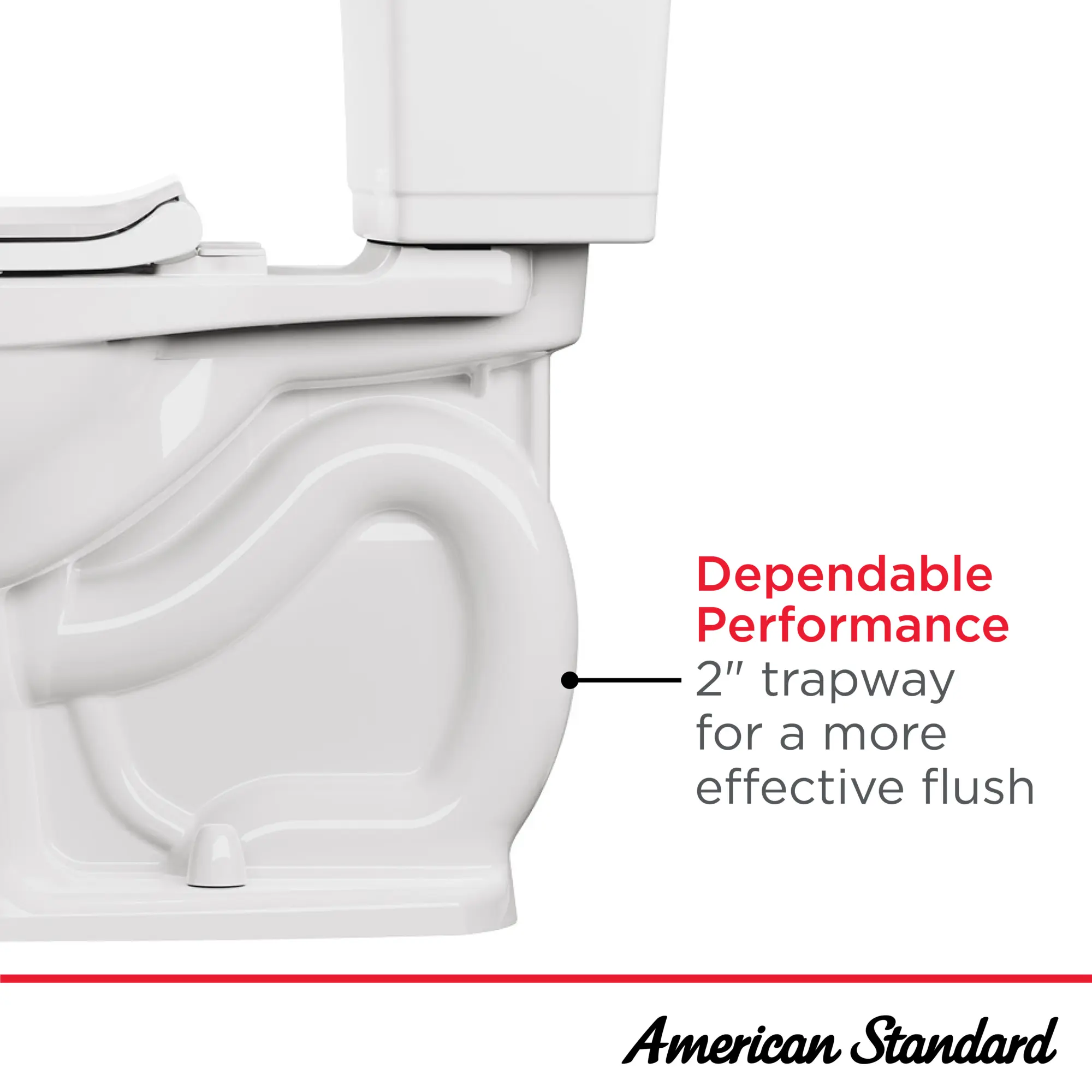 Colony 1.28 GPF/4.8 LPF Left Trip Lever 16-1/2-in. Round-Front Toilet with Seat - Image 12