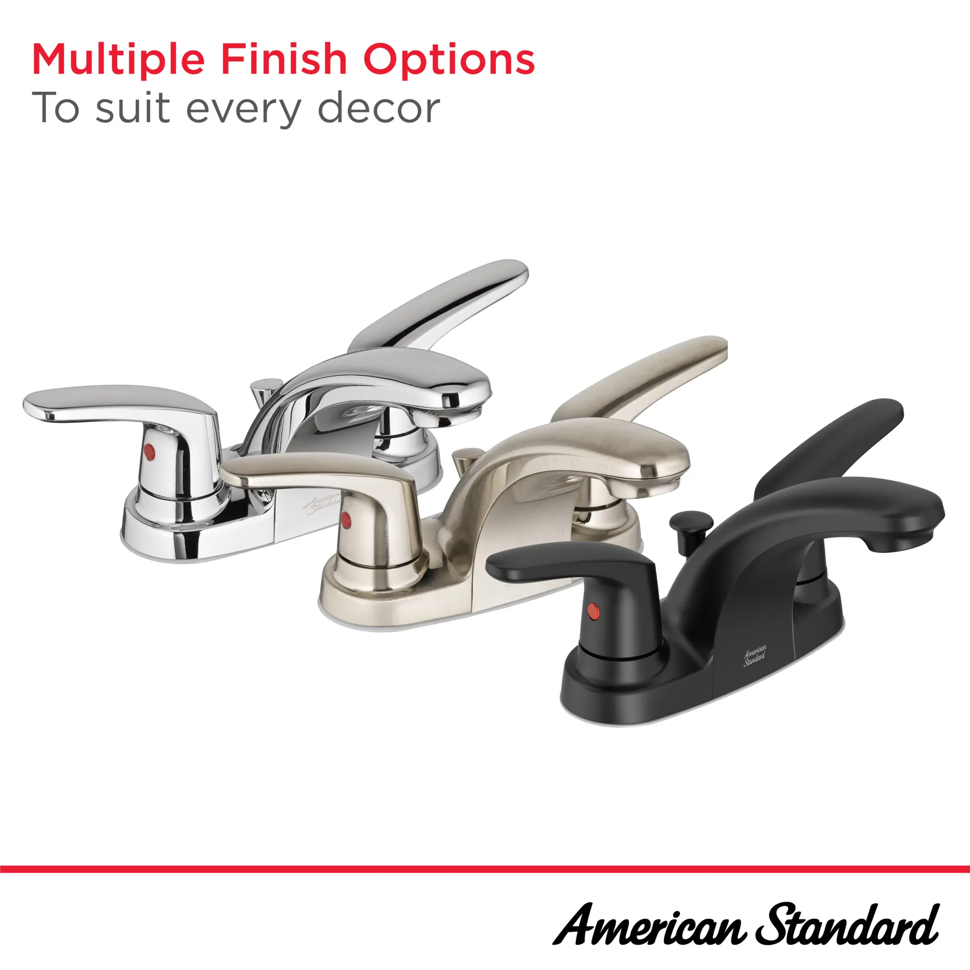 Colony® PRO 4-Inch Centerset 2-Handle Bathroom Faucet 1.2 gpm/4.5 Lpm With Lever Handles - Image 33