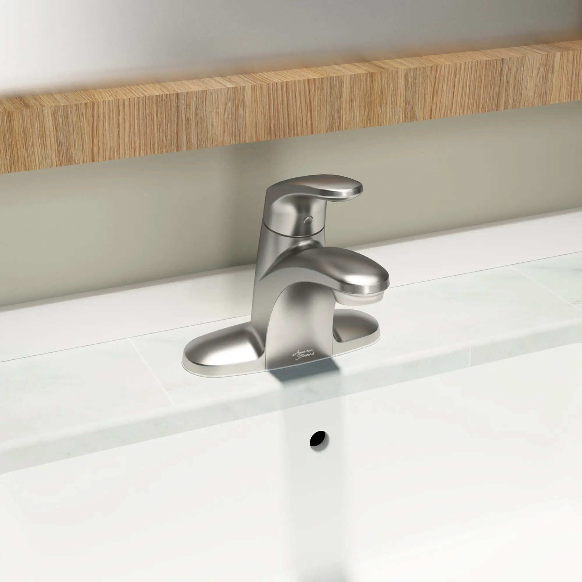Colony® PRO 4-Inch Centerset Single-Handle Bathroom Faucet 1.2 gpm/4.5 Lpm Less Drain With Lever Handle - Image 45