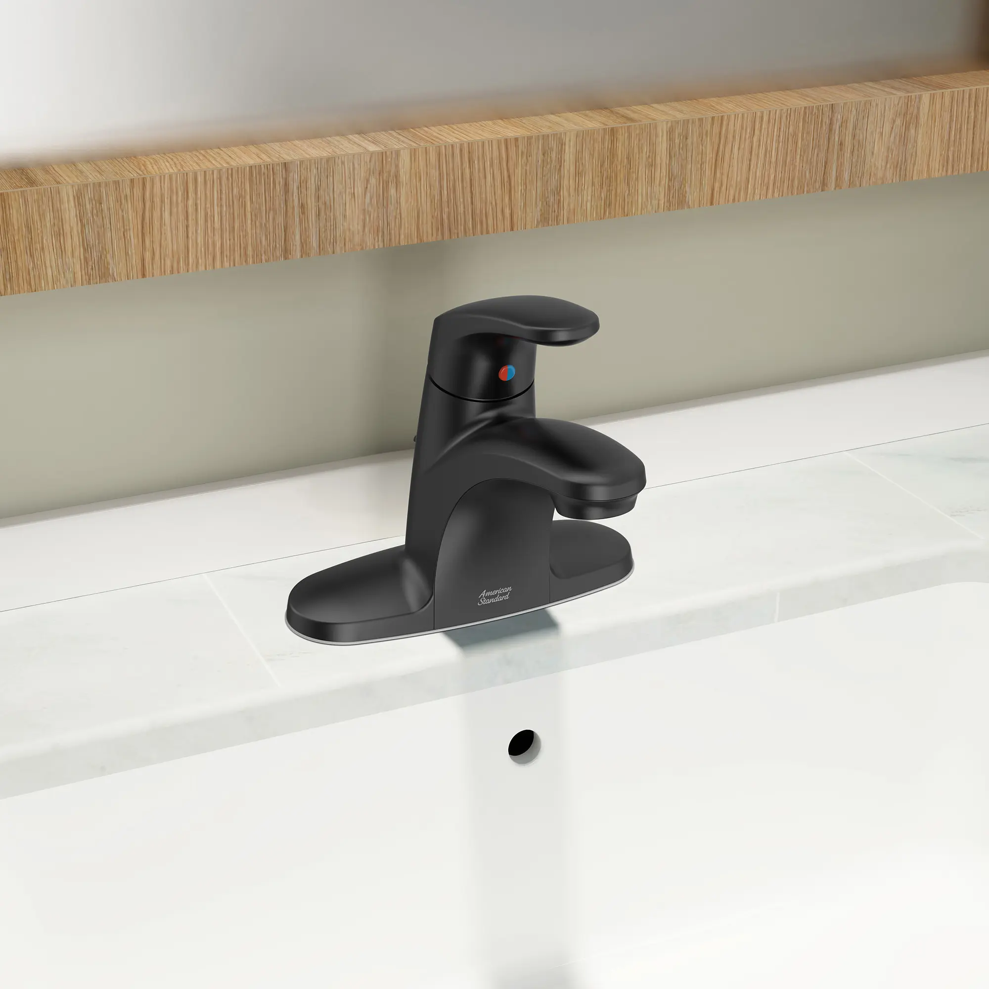 Colony® PRO 4-Inch Centerset Single-Handle Bathroom Faucet 1.2 gpm/4.5 Lpm Less Drain With Lever Handle - Image 14