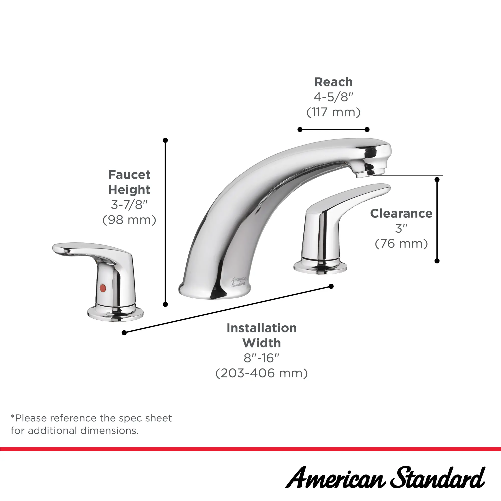 Colony® PRO Bathtub Faucet Trim With Lever Handles for Flash® Rough-In Valve - Image 13