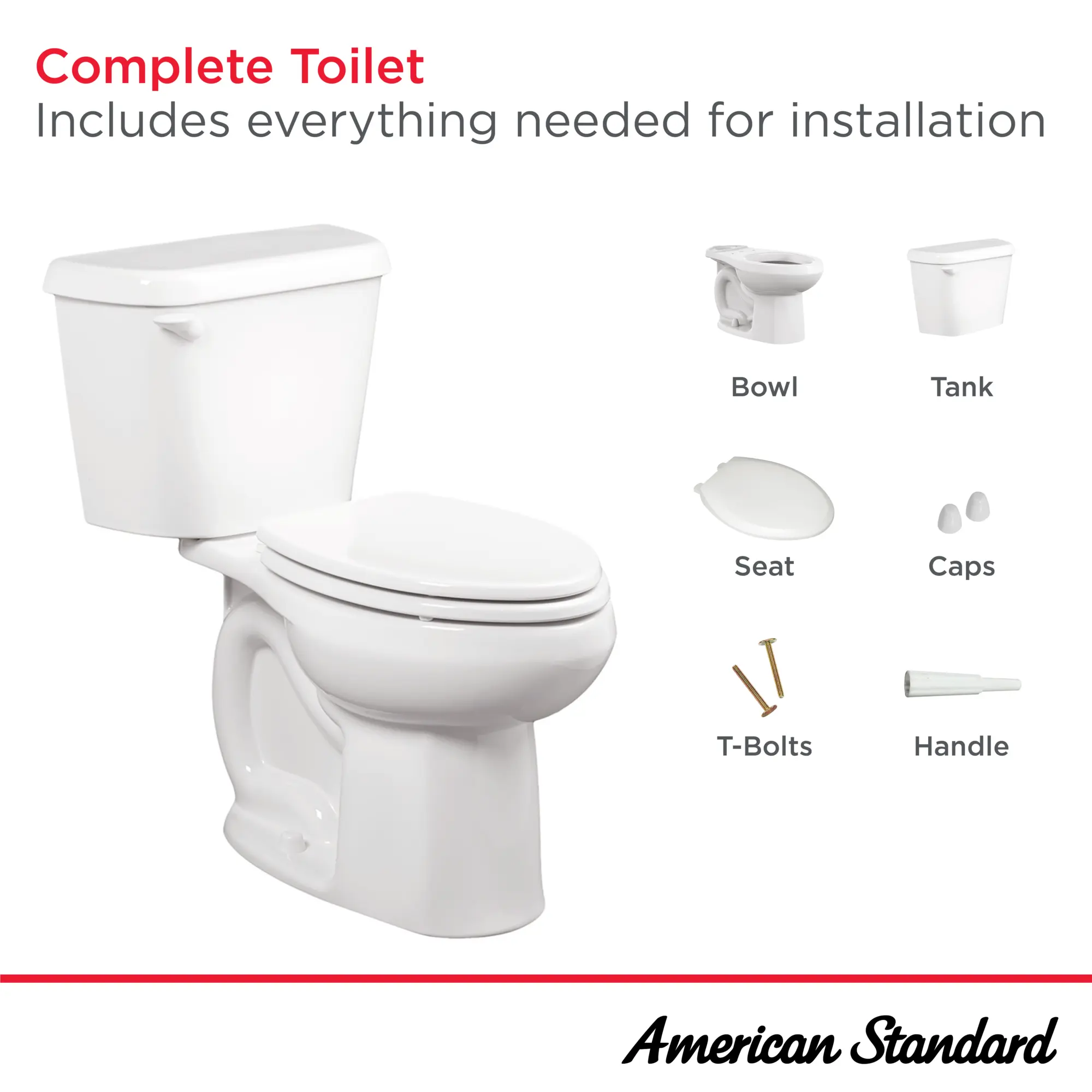 Colony Round Front Toilet 12" Rough-in 1.6 gpf - Image 6