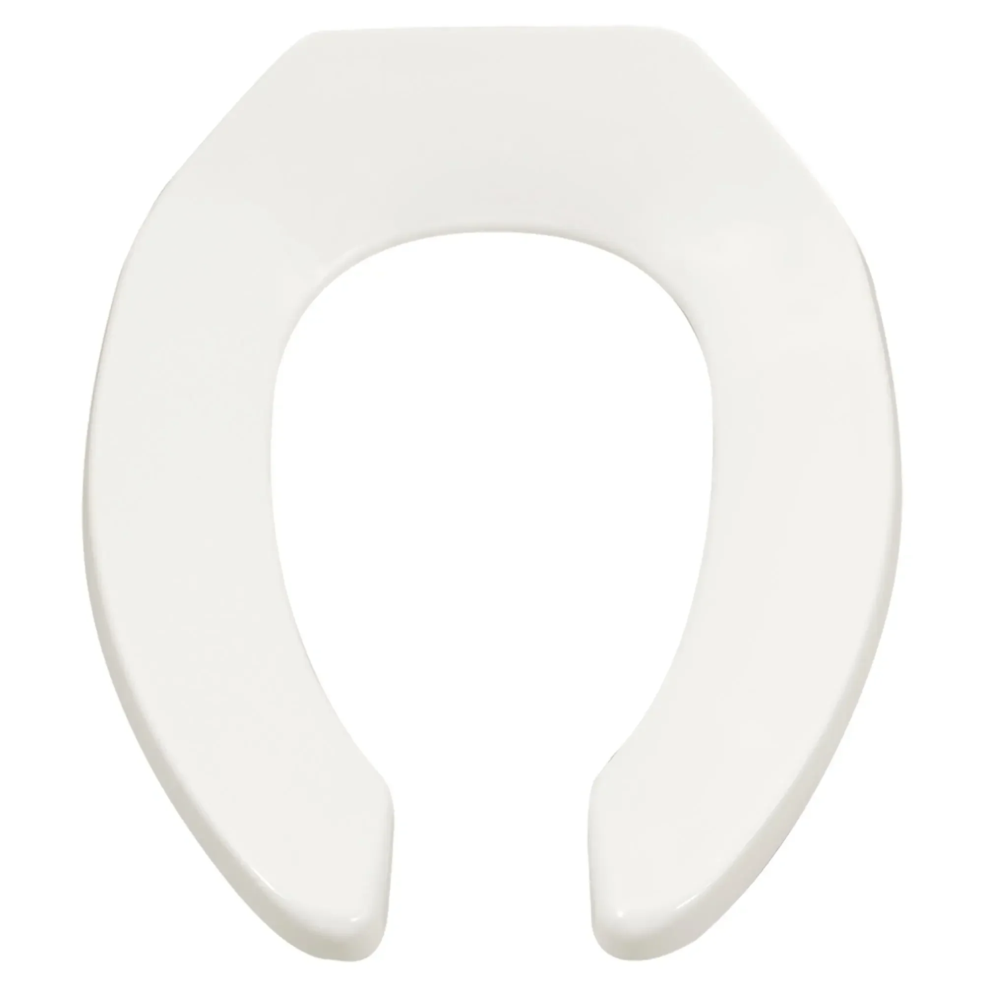Commercial Heavy Duty Open Front Elongated Toilet Seat with EverClean® Surface and Self-sustaining Hinges - Image 5
