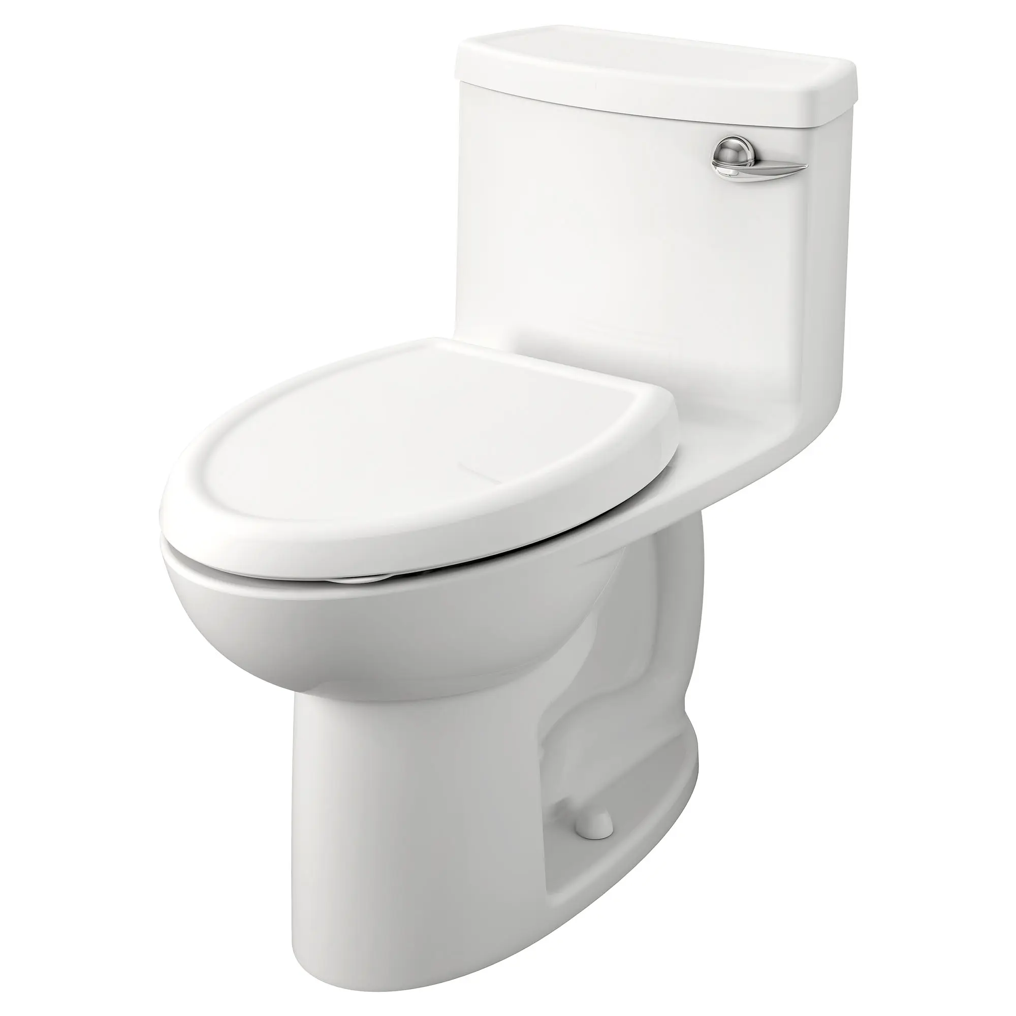 Compact Cadet® 3 One-Piece 1.28 gpf/4.8 Lpf Chair Height Right-Hand Trip Lever Elongated Toilet With Seat - Image 4