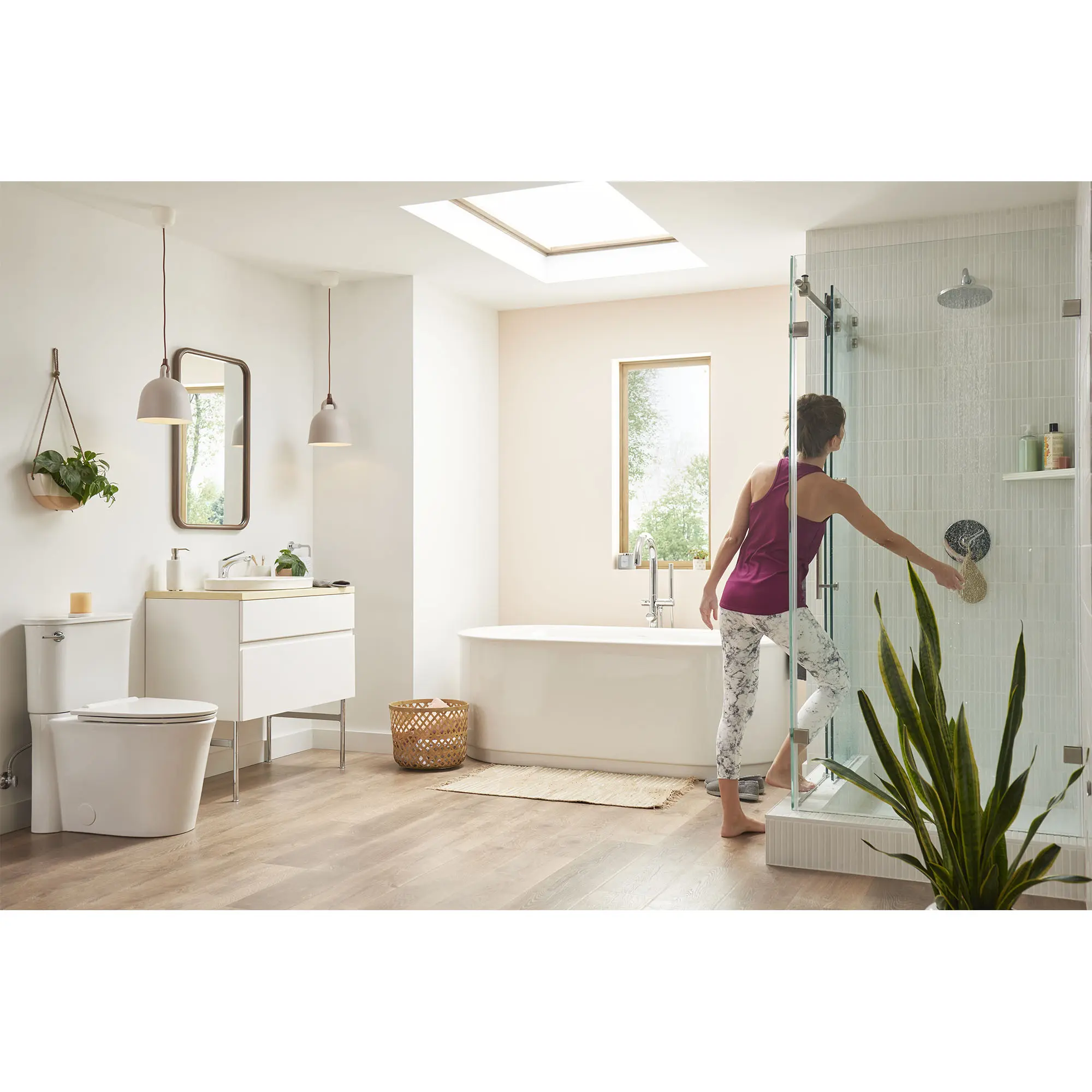 Studio® S Skirted Two-Piece 1.28 gpf/4.8 Lpf Chair Height Elongated Toilet With Seat - Image 8