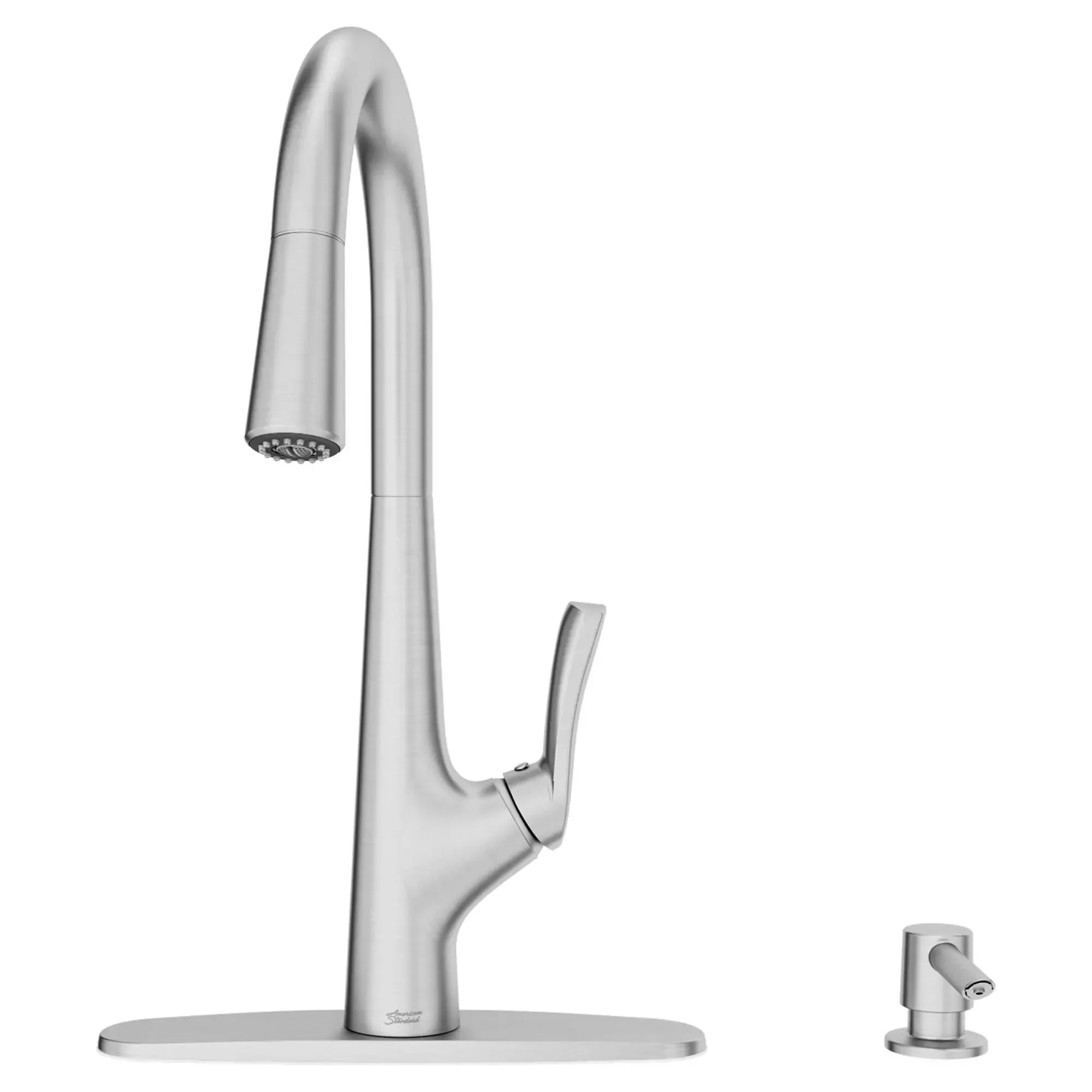 Copley® Pull-Down Kitchen Faucet With Soap Dispenser