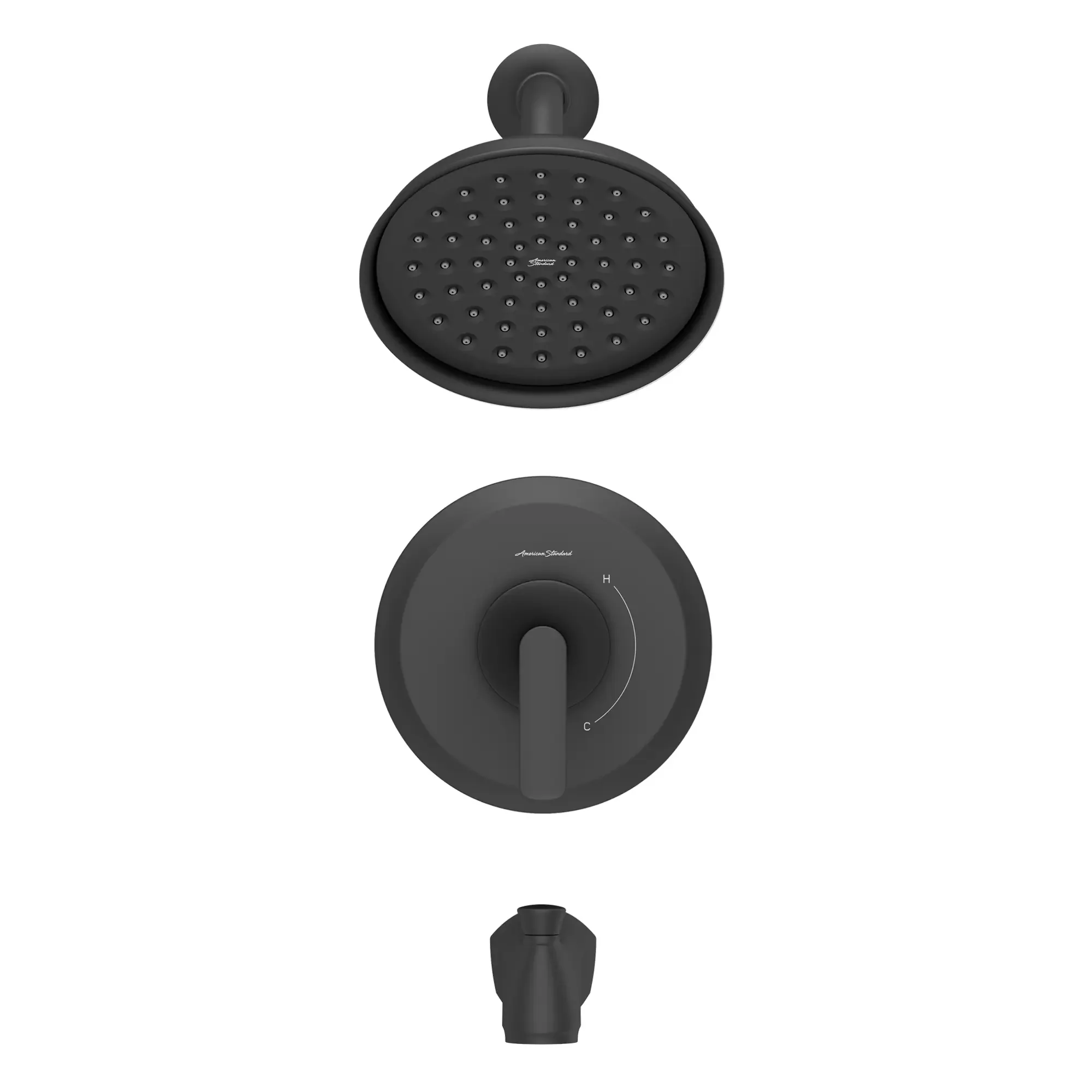 Corsham 1.8 gpm/6.8 L/min Tub and Shower Trim Kit With Water-Saving Showerhead, Double Ceramic Pressure Balance Cartridge With Lever Handle - Image 3