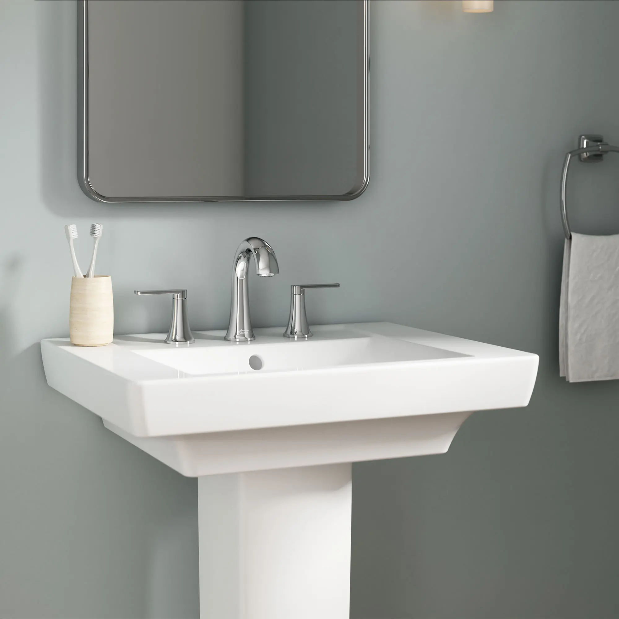 Corsham 8-Inch Widespread 2-Handle Bathroom Faucet 1.2 gpm/4.5 L/min with Lever Handle - Image 19