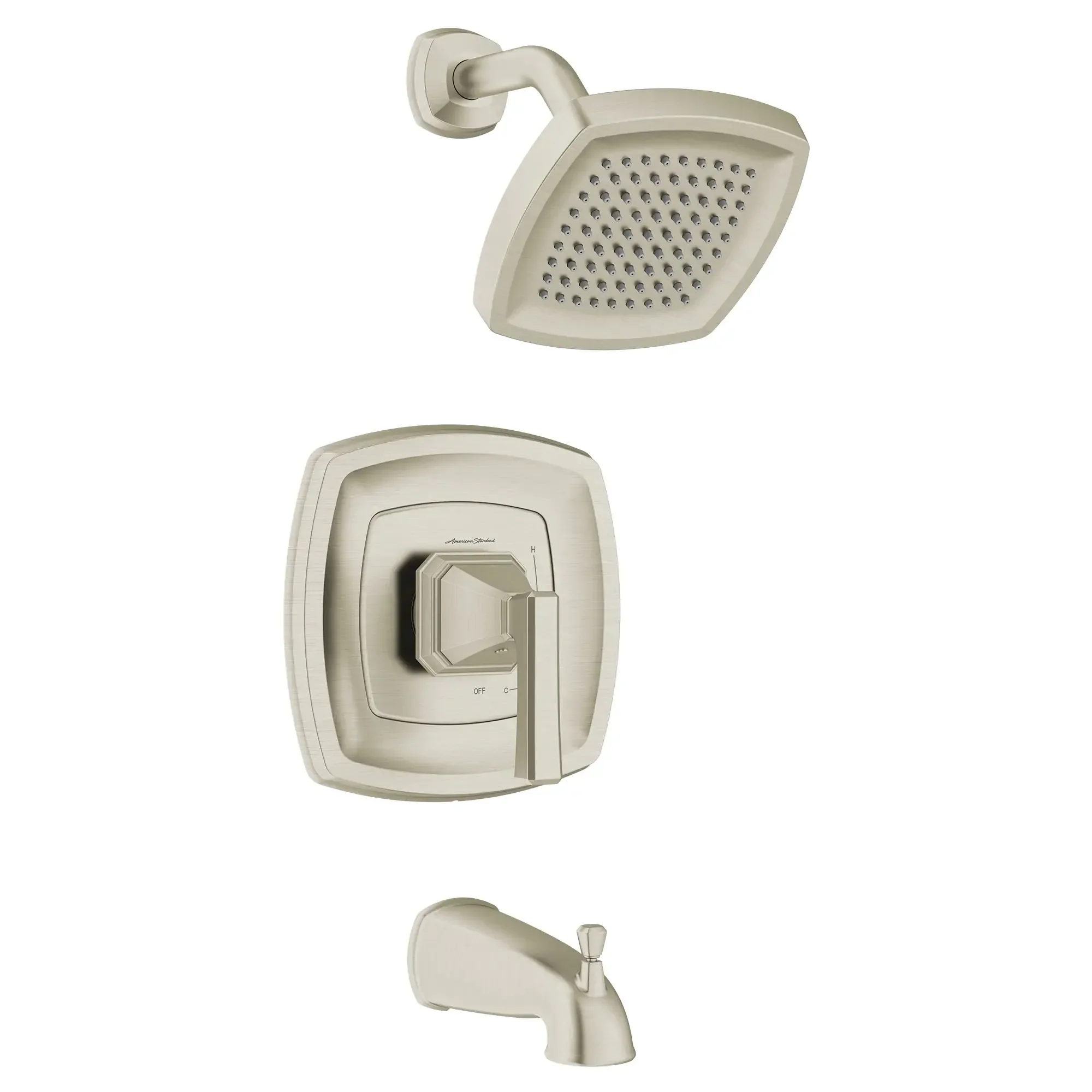 Crawford 2.5 gpm/9.5 L/min Tub and Shower Trim Kit With Showerhead, Double Ceramic Pressure Balance Cartridge With Lever Handle - Image 18