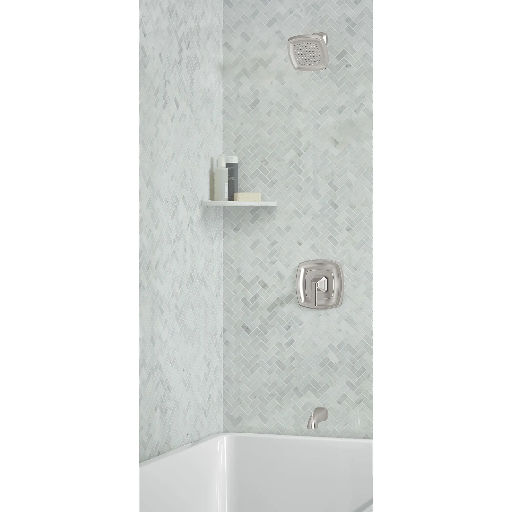 Crawford 2.5 gpm/9.5 L/min Tub and Shower Trim Kit With Showerhead, Double Ceramic Pressure Balance Cartridge With Lever Handle - Image 20