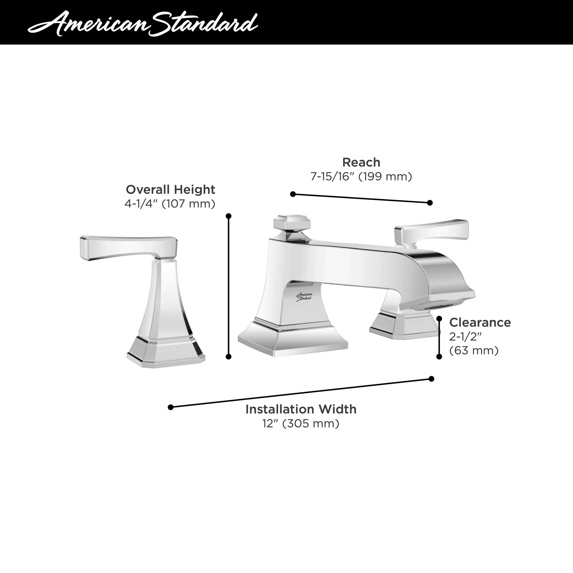 Crawford Bathtub Faucet With Lever Handles for Flash® Rough-In Valve - Image 18
