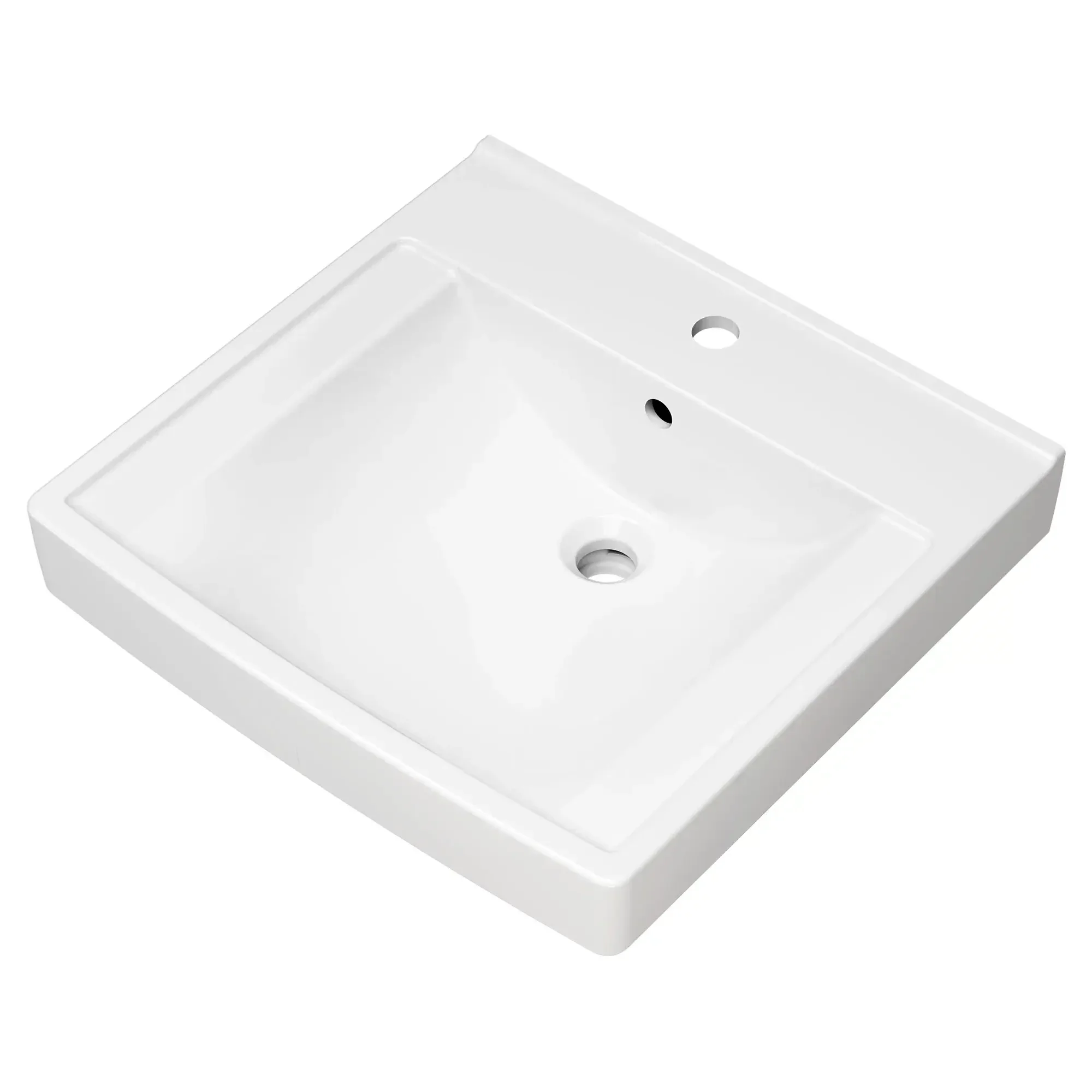 Decorum® 21 x 20-1/4-Inch (533 x 514 mm) Wall-Hung EverClean® Sink With Center Hole Only - Image 13
