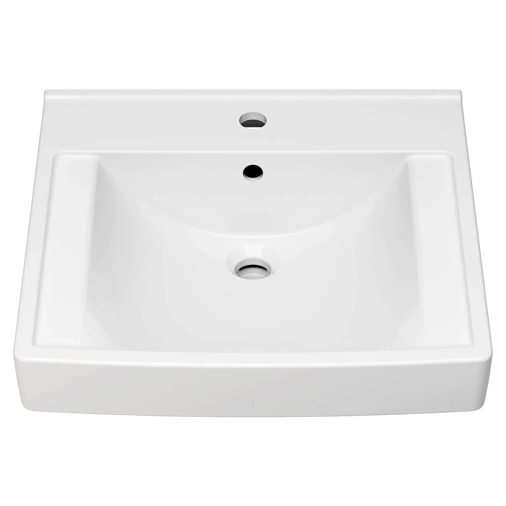 Decorum® 21 x 20-1/4-Inch (533 x 514 mm) Wall-Hung EverClean® Sink With Center Hole Only - Image 2