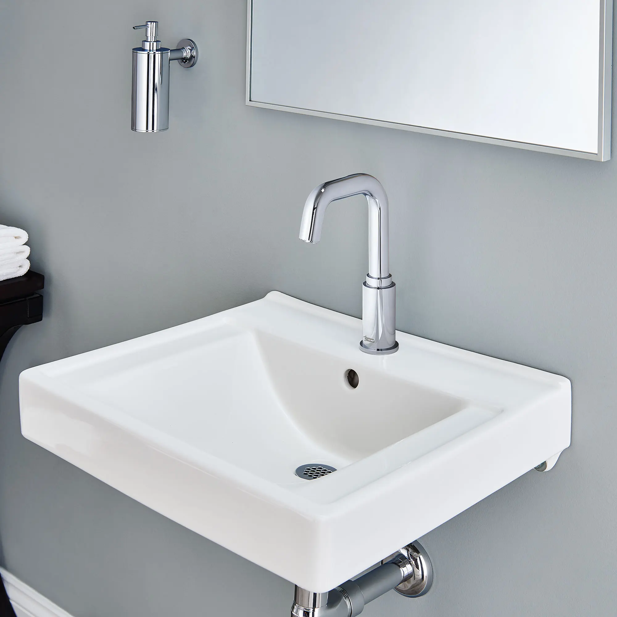 Decorum® Wall-Hung EverClean® Sink With Center Hole Only - Image 6