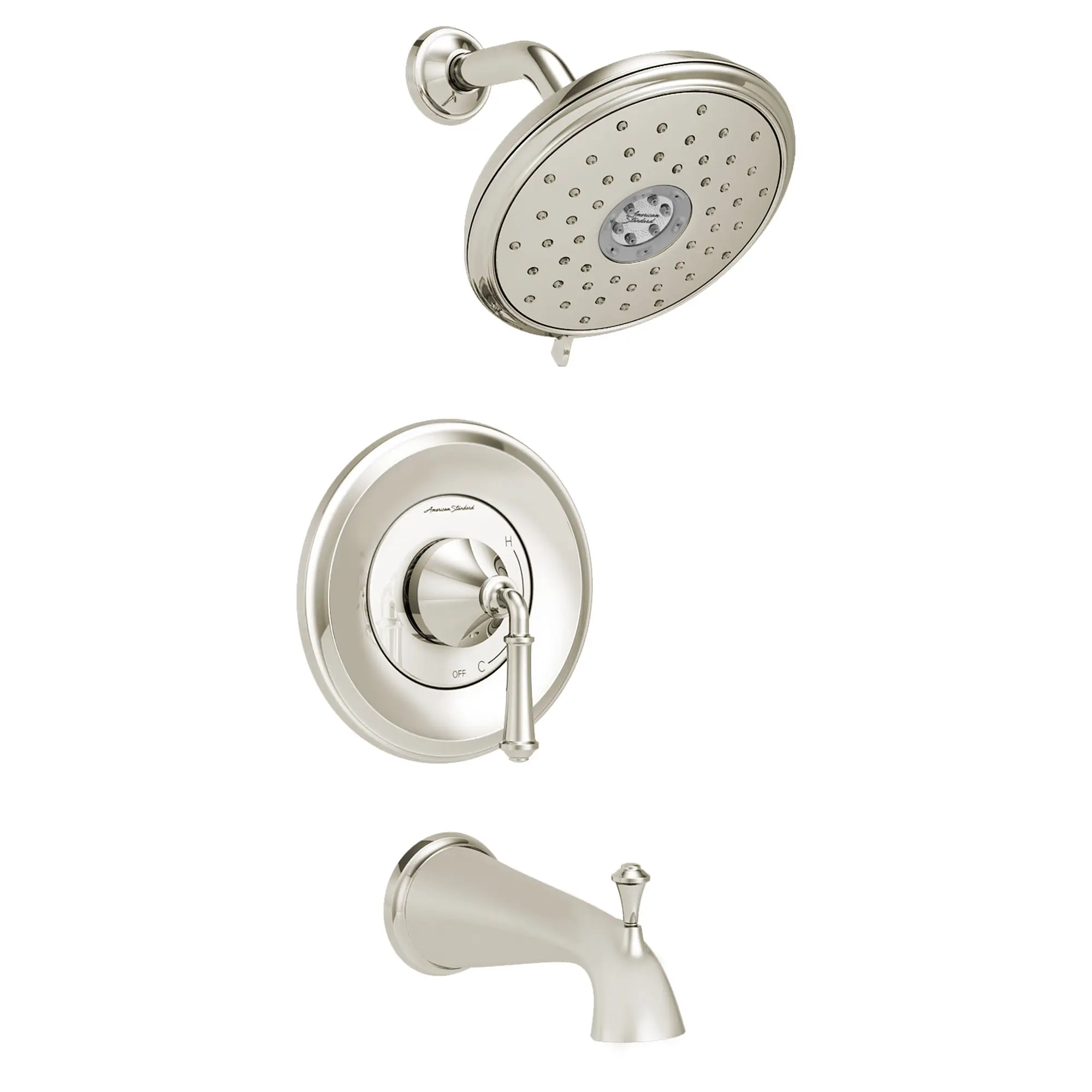 Delancey® 1.8 gpm/6.8 L/min Tub and Shower Trim Kit With Water-Saving 4-Function Showerhead and Lever Handle - Image 15