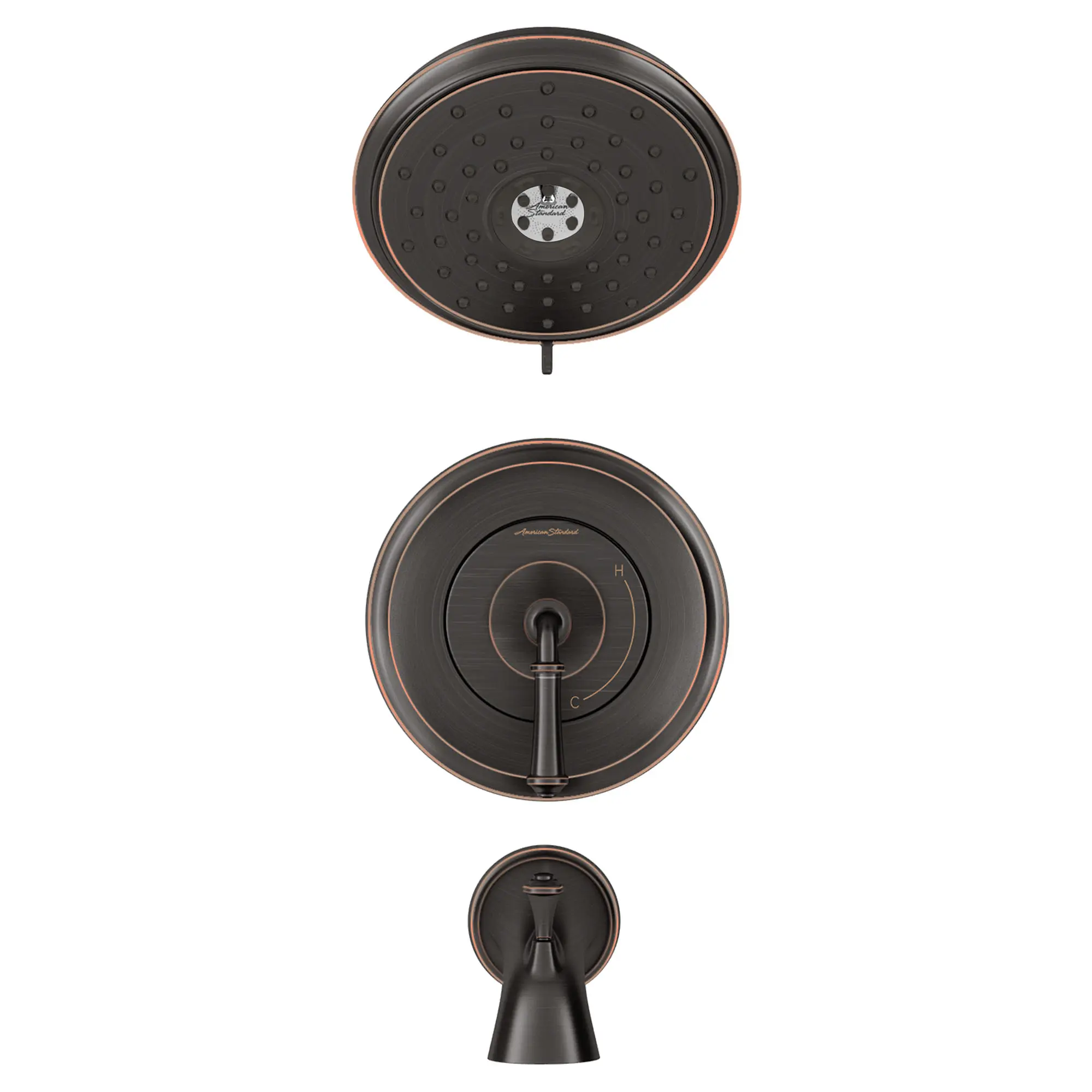Delancey® 1.8 gpm/6.8 L/min Tub and Shower Trim Kit With Water-Saving 4-Function Showerhead and Lever Handle - Image 17