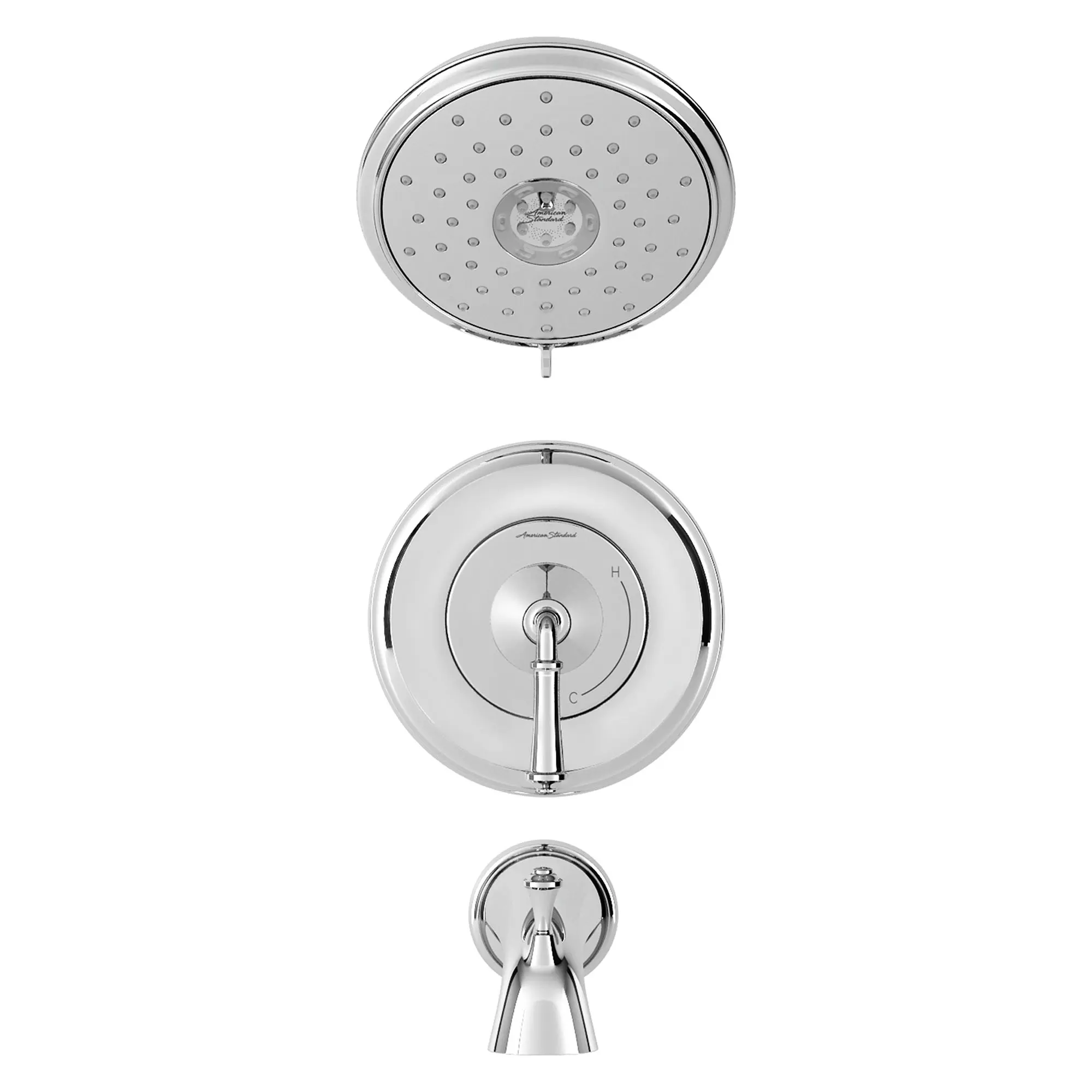 Delancey® 1.8 gpm/6.8 L/min Tub and Shower Trim Kit With Water-Saving 4-Function Showerhead and Lever Handle - Image 2