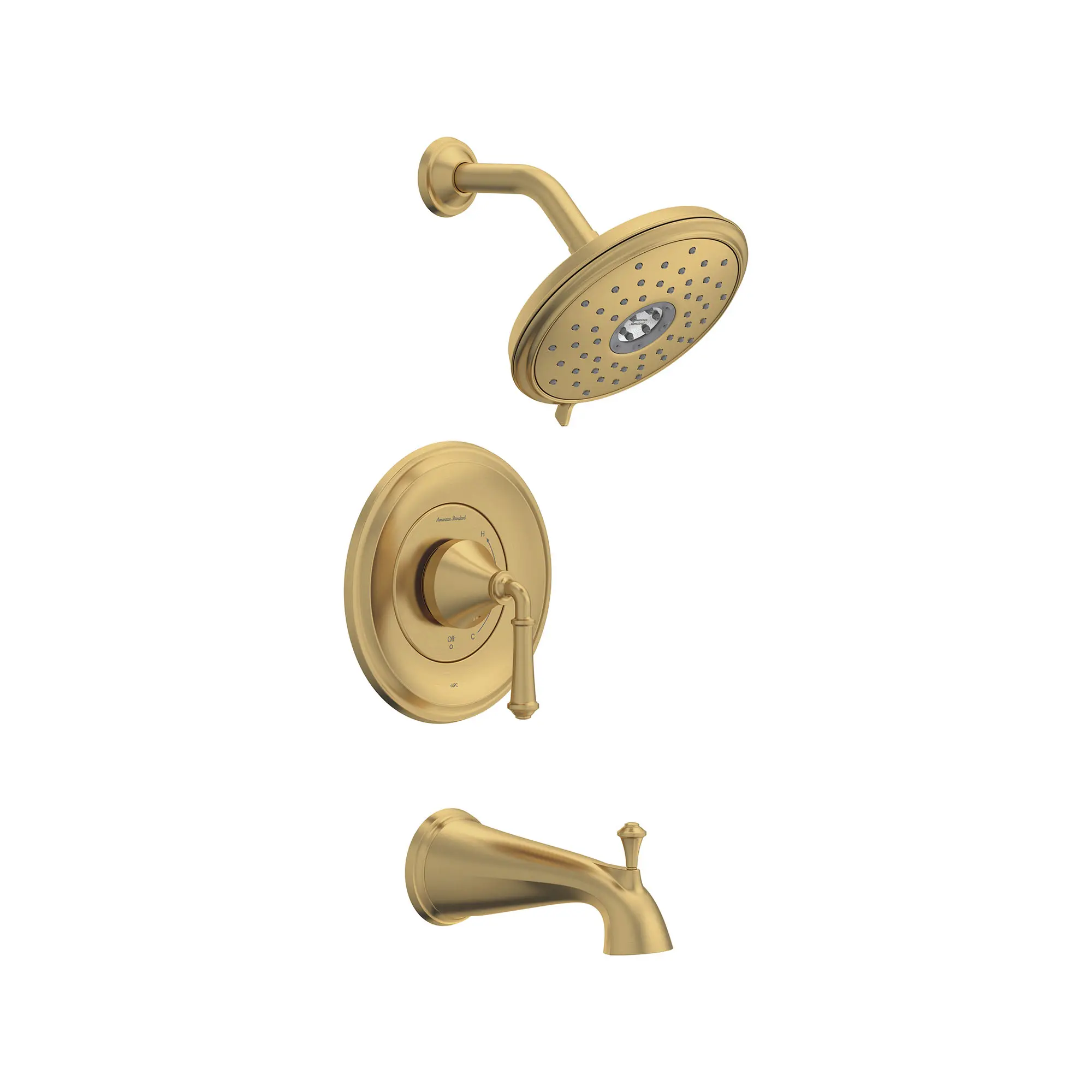 Delancey® 1.8 gpm/6.8 L/min Tub and Shower Trim Kit With Water-Saving 4-Function Showerhead and Lever Handle - Image 28