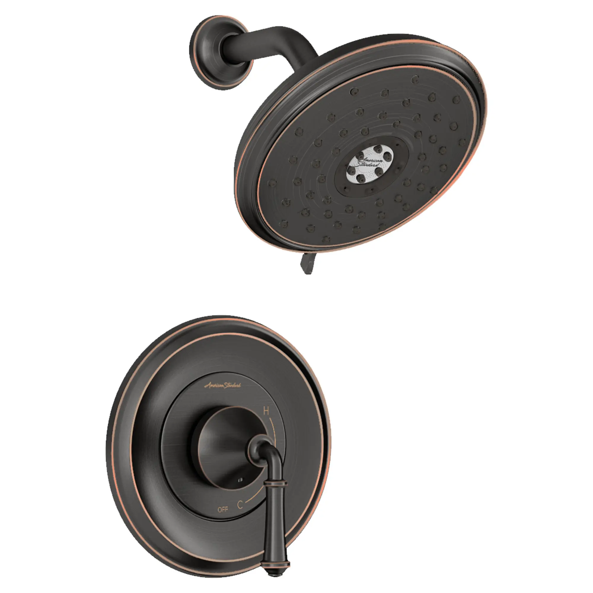 Delancey® 2.5 gpm/9.4 L/min Shower Trim Kit With 4-Function Showerhead and Lever Handle - Image 14