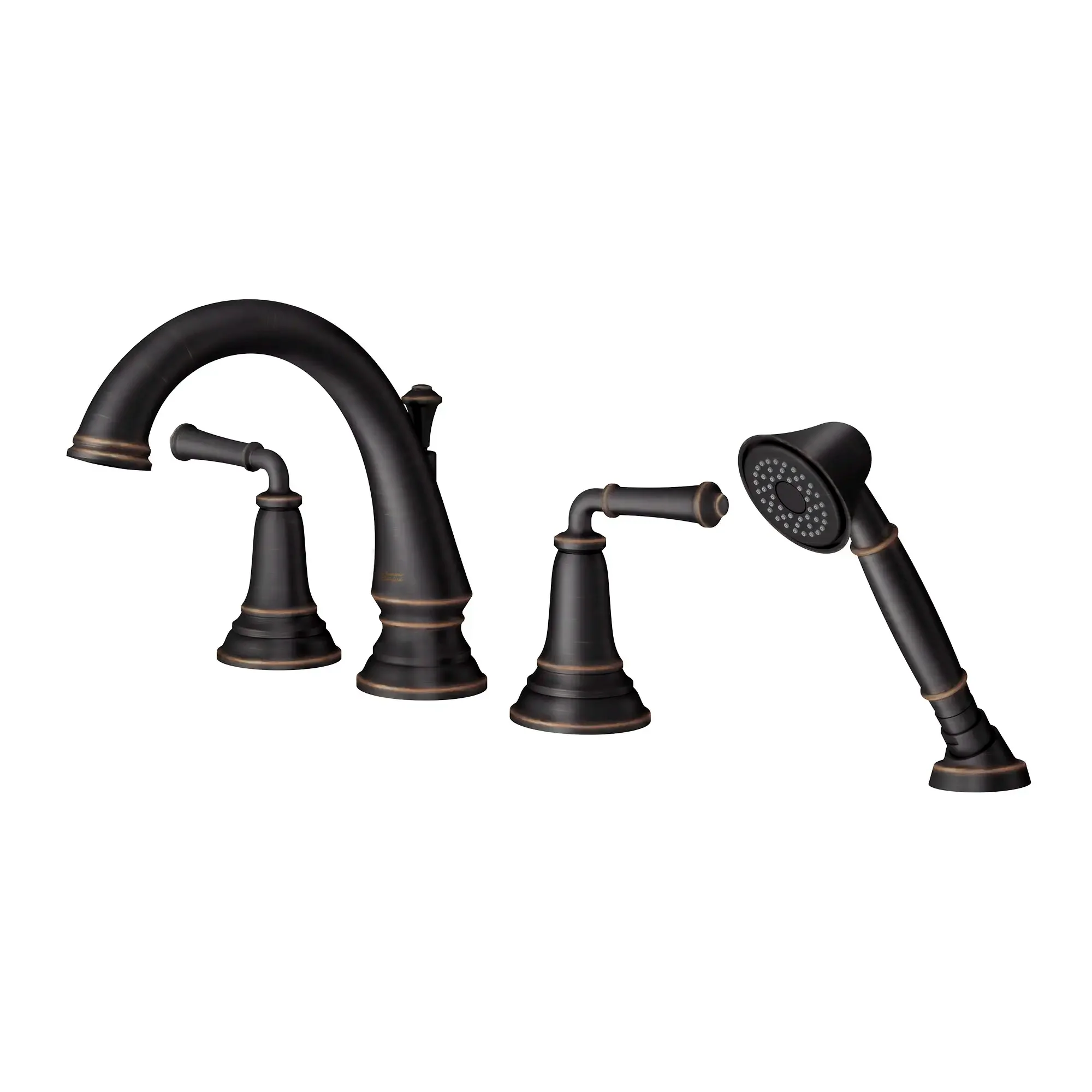 Delancey® Bathtub Faucet With Lever Handles and Personal Shower for Flash® Rough-In Valve - Image 12
