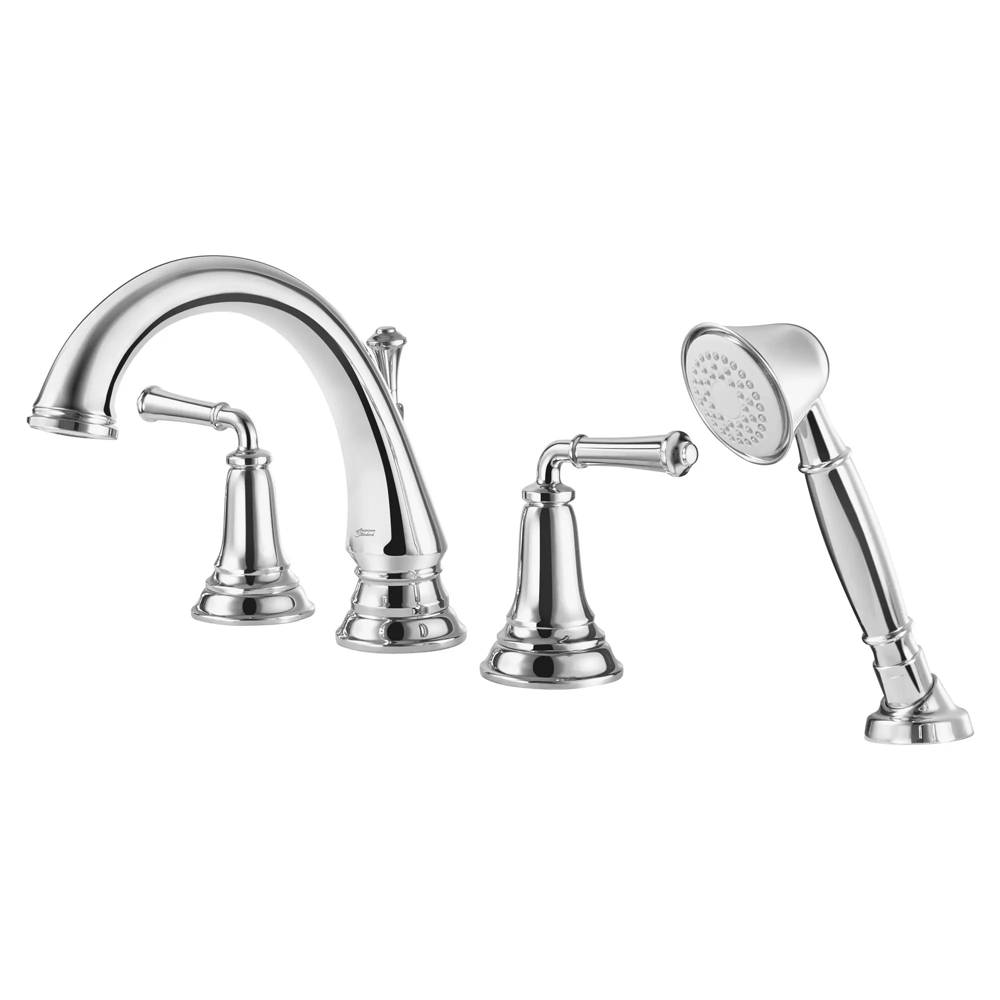 Delancey® Bathtub Faucet With Lever Handles and Personal Shower for Flash® Rough-In Valve - Image 3