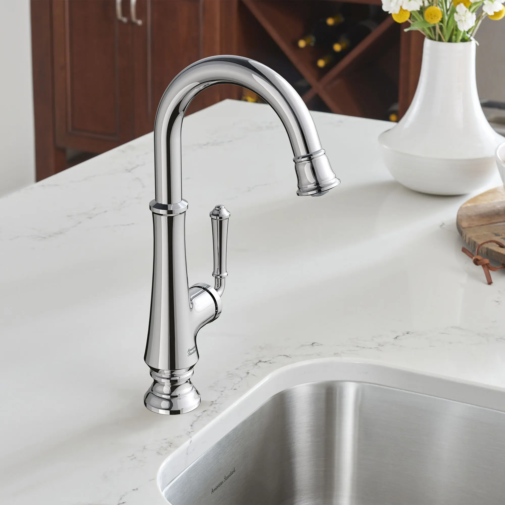 Delancey® Single-Handle Pull-Down Bar Faucet 1.5 gpm/5.7 L/min - Image 16