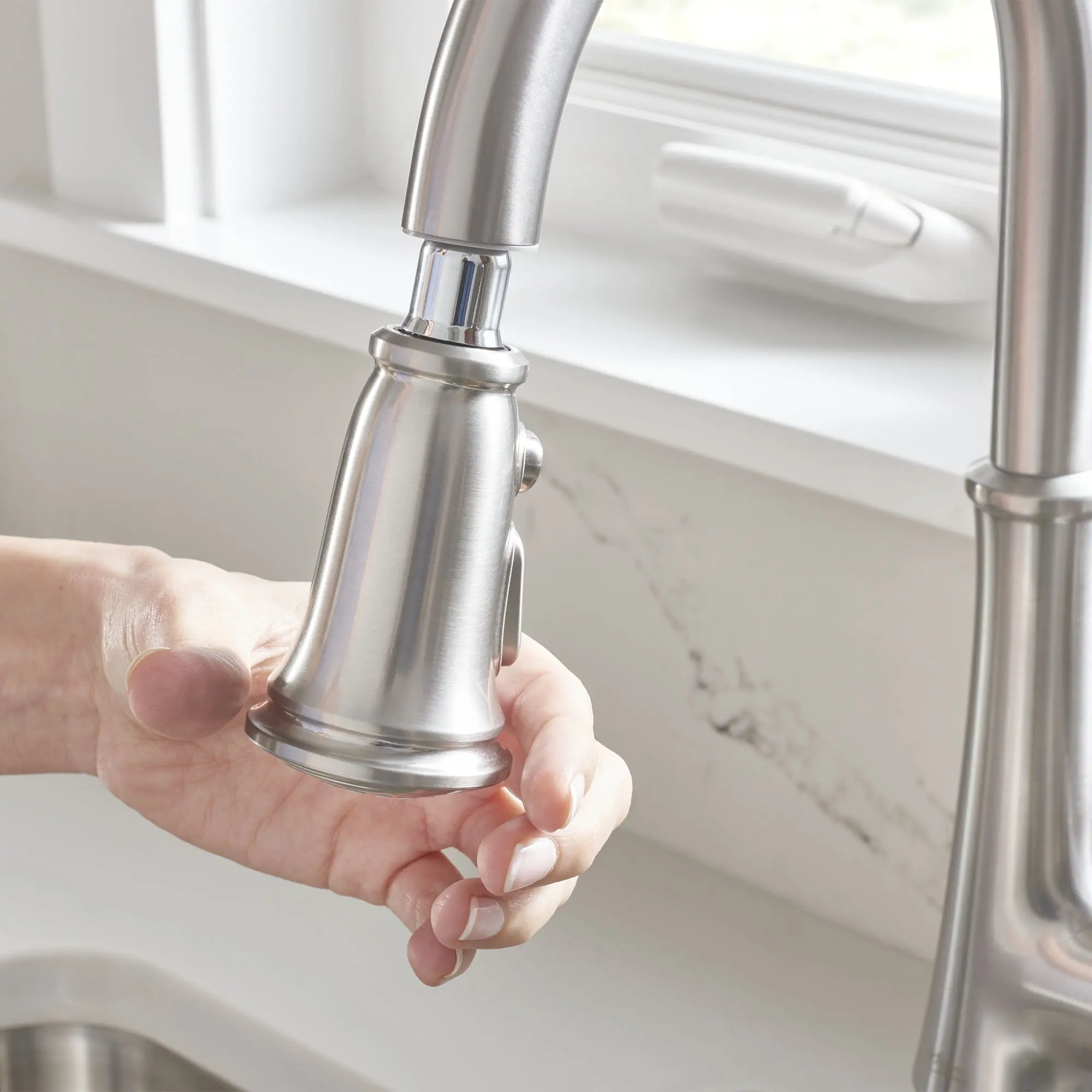 Delancey® Single-Handle Pull-Down Dual Spray Function Kitchen Faucet 1.5 gpm/5.7 L/min - Image 51