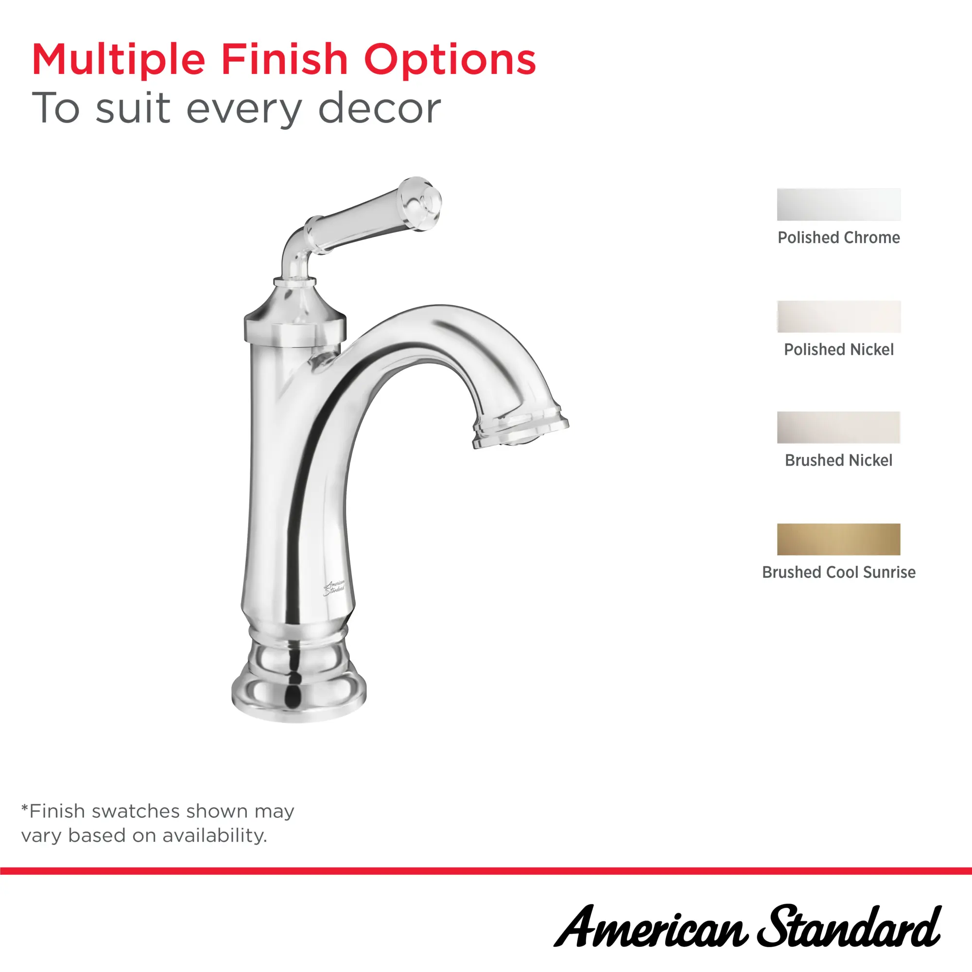 Delancey® Single Hole Single-Handle Bathroom Faucet 1.2 gpm/4.5 L/min With Lever Handle - Image 13