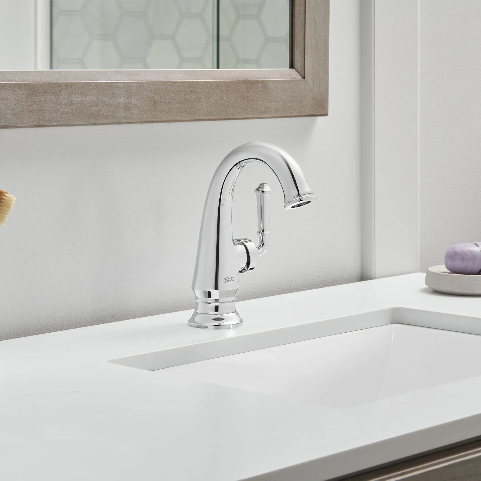 Delancey® Single Hole Single-Handle Bathroom Faucet 1.2 gpm/4.5 L/min With Lever Handle - Image 6