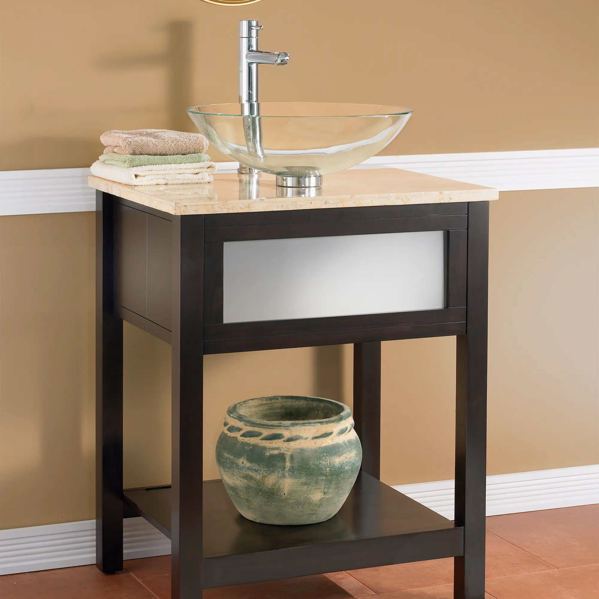 Dorian Glass Vessel Sink - Image 3