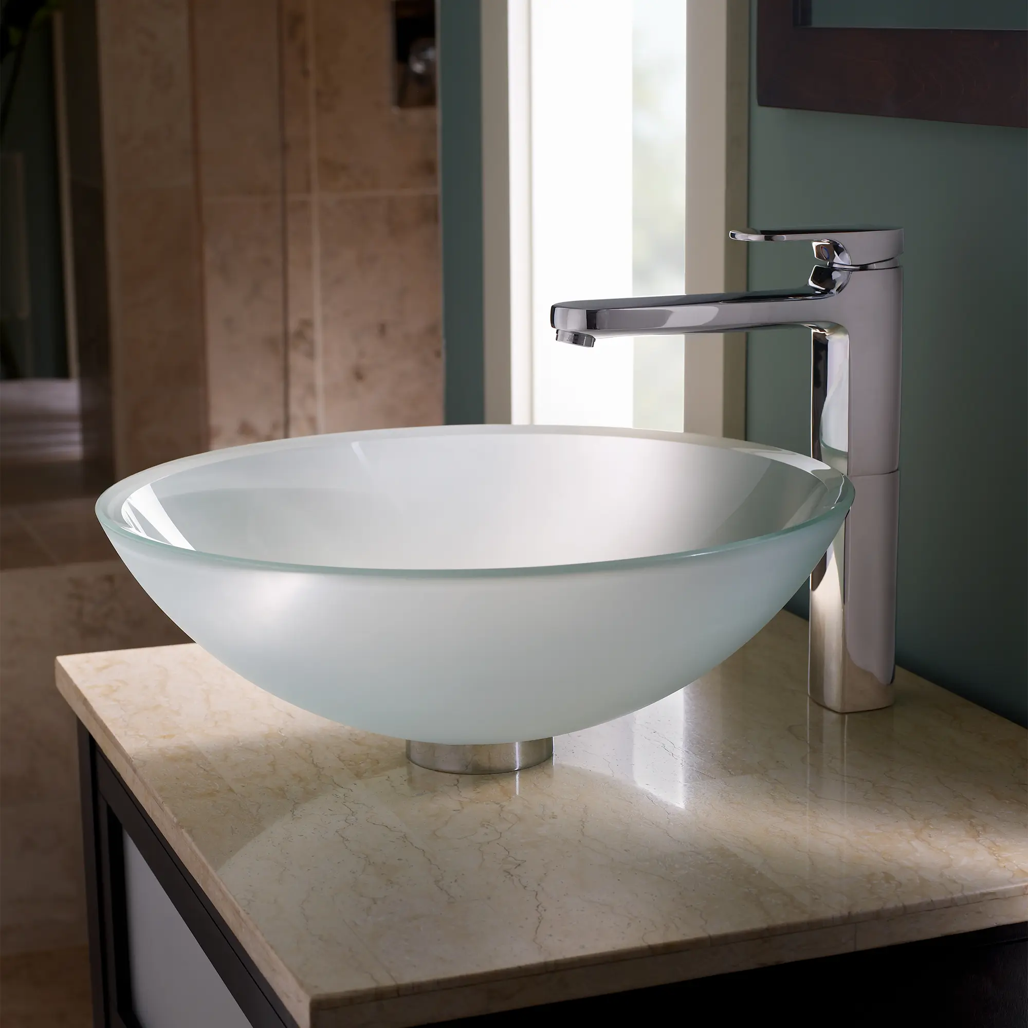 Dorian Glass Vessel Sink - Image 4